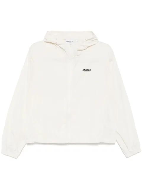 logo-print jacket by :CHOCOOLATE