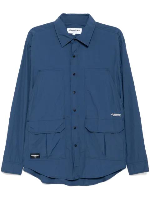 logo-print shirt by :CHOCOOLATE