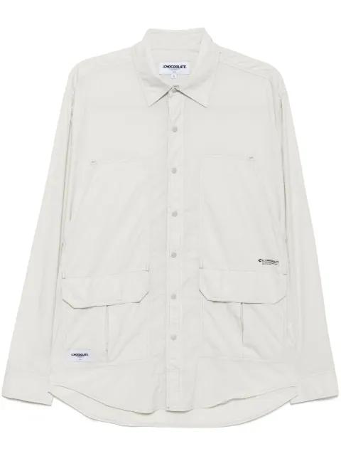 logo-print shirt by :CHOCOOLATE
