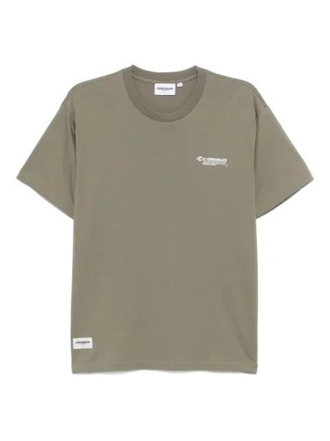 logo-printed T-shirt by :CHOCOOLATE