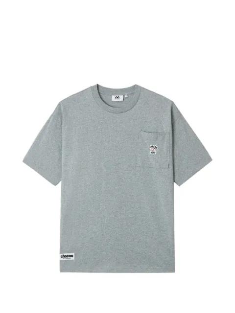 patch-pocket T-shirt by :CHOCOOLATE