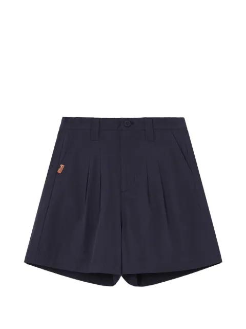 pleated-design shorts by :CHOCOOLATE