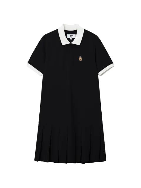 pleated detail dress by :CHOCOOLATE