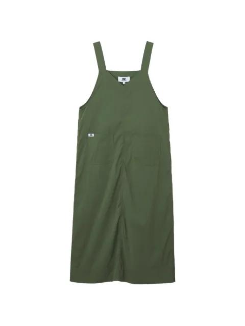 pockets V-neck dress by :CHOCOOLATE