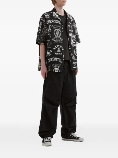 printed short-sleeve shirt by :CHOCOOLATE