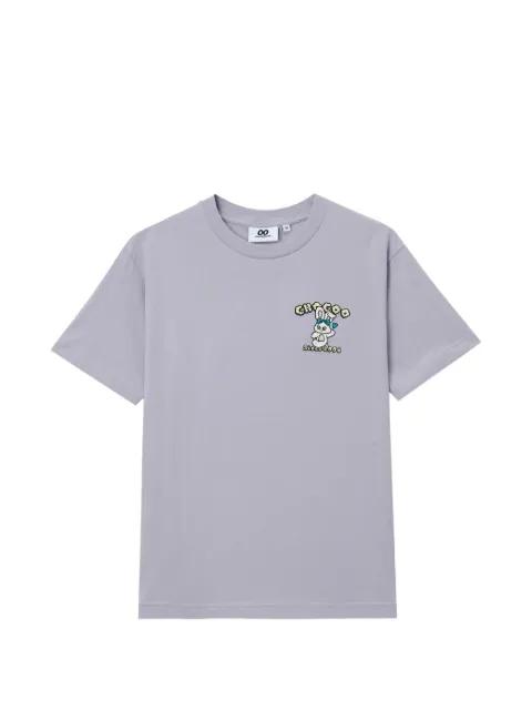 rabbit-print T-shirt by :CHOCOOLATE