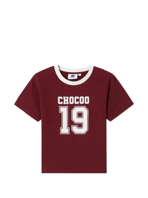 ringer graphic T-shirt by :CHOCOOLATE