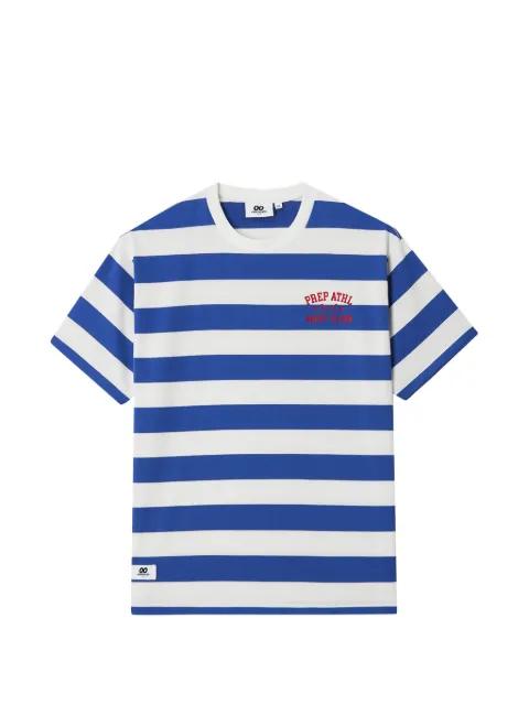 striped short-sleeve T-shirt by :CHOCOOLATE