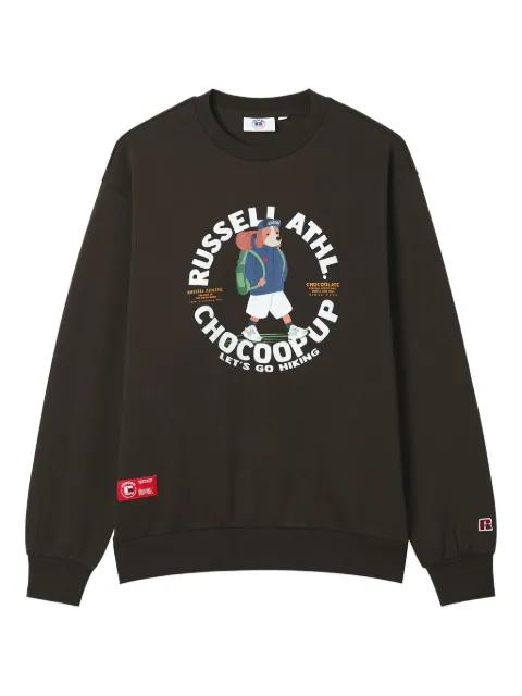 x Russell Athletic crew-neck sweatshirt by :CHOCOOLATE
