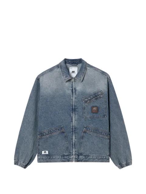 zip pocket cotton jacket by :CHOCOOLATE