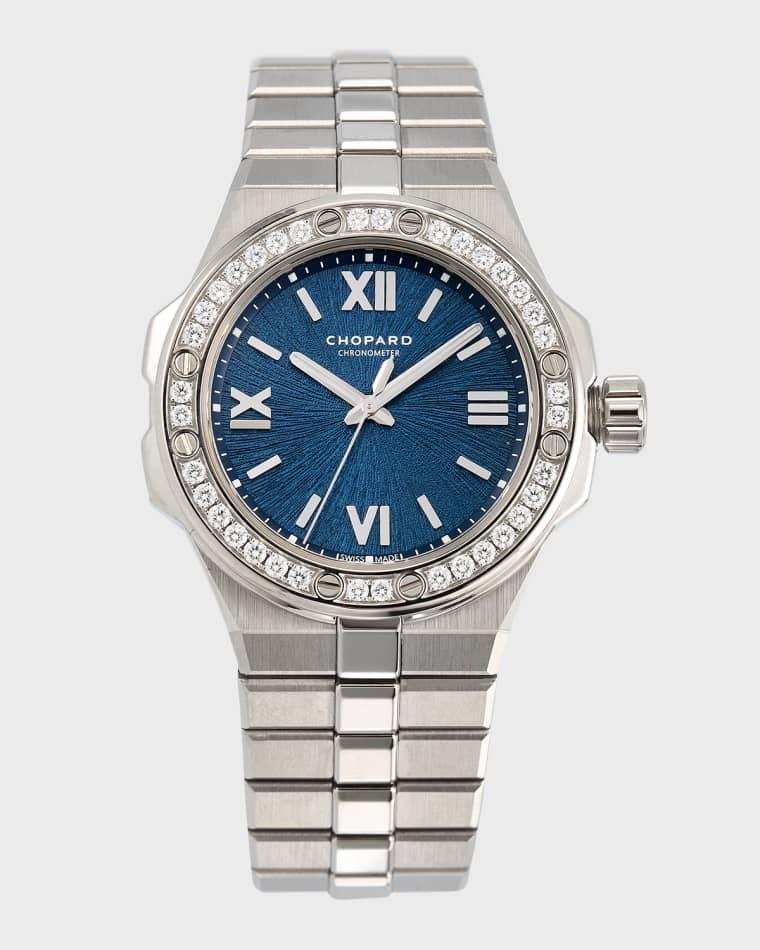33mm Alpine Eagle Diamond Watch with Bracelet Strap by CHOPARD