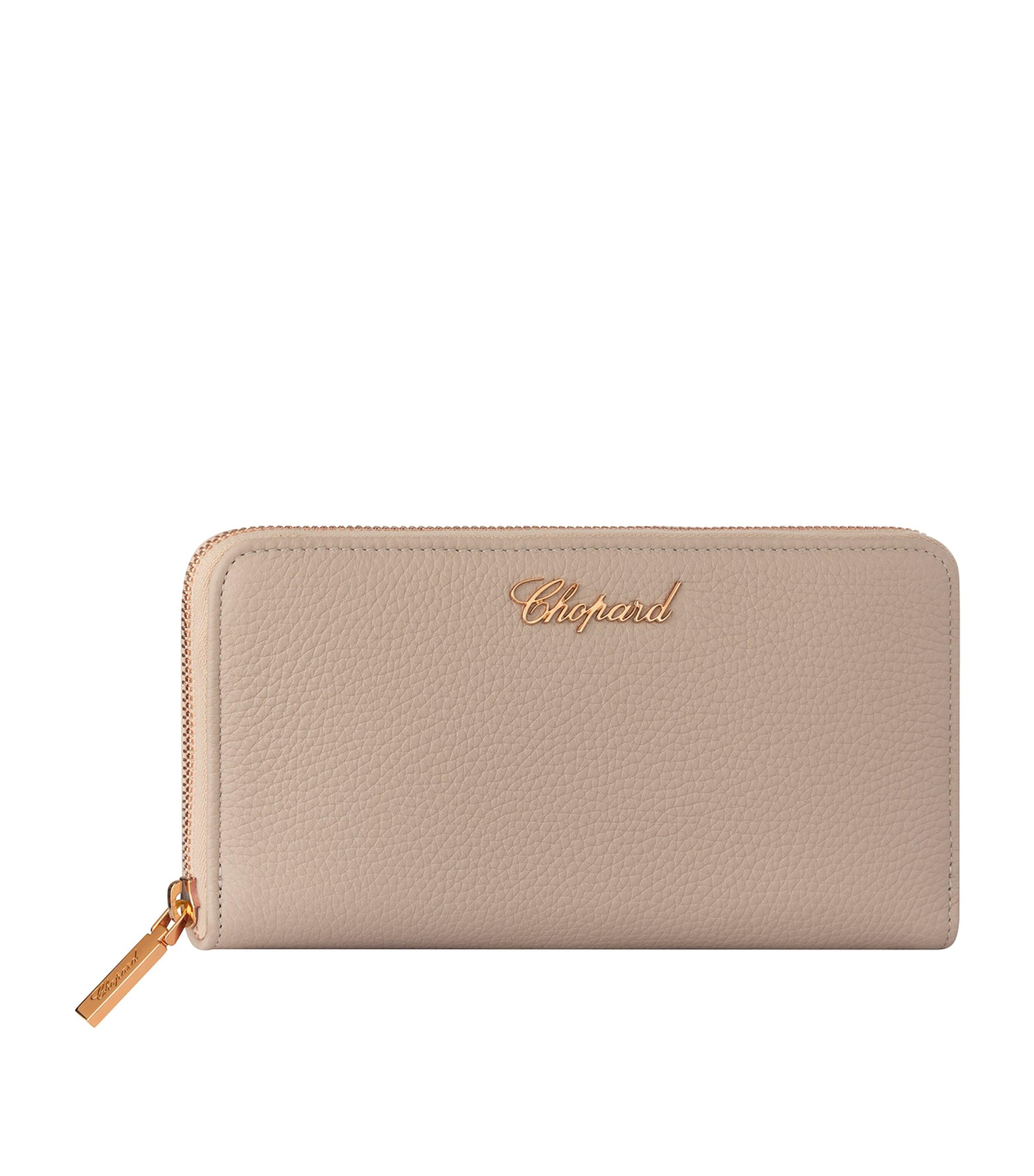 Chopard Leather Classic Zip-Around Wallet by CHOPARD