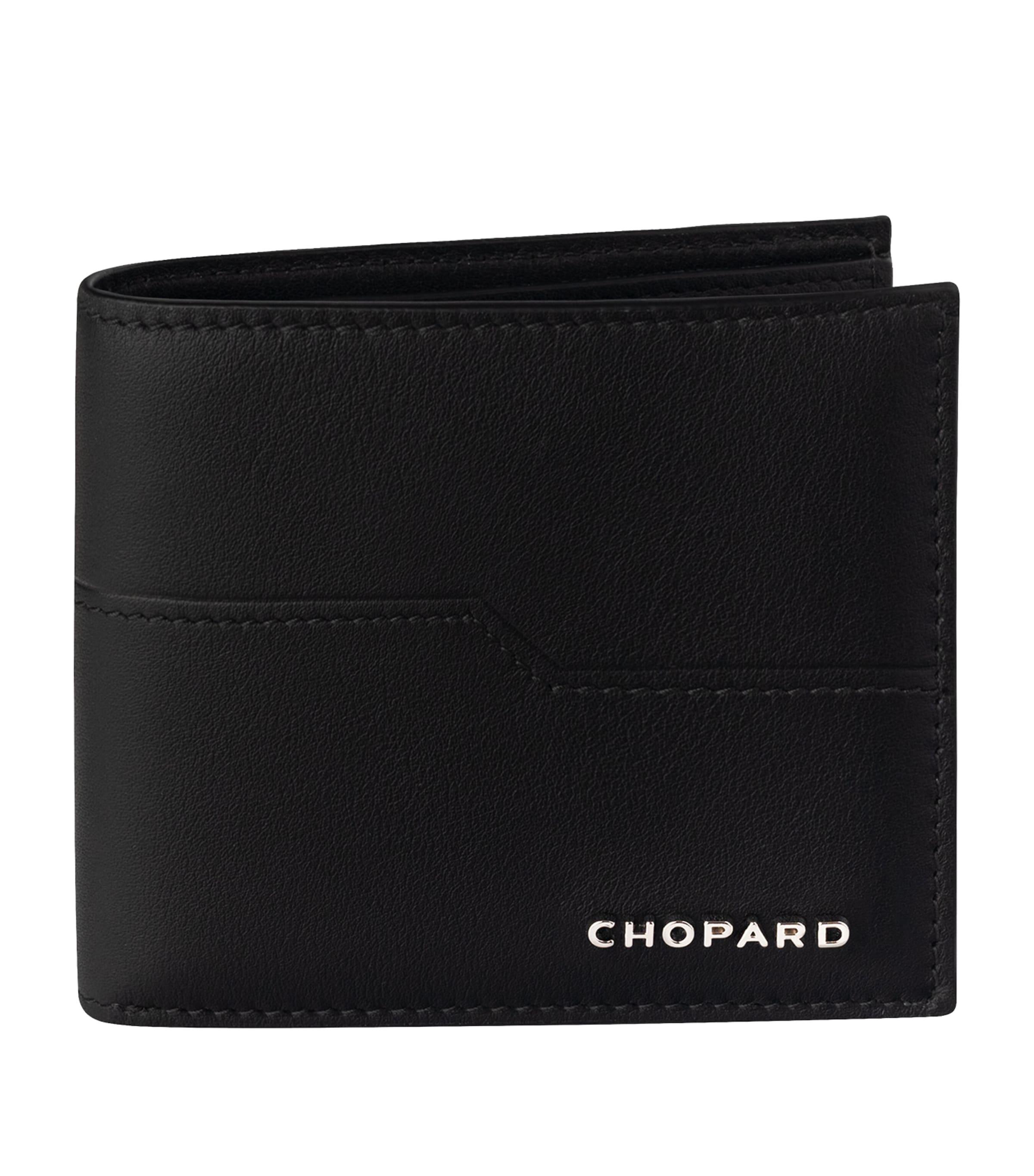 Chopard Mini Leather Heritage Bifold Wallet by CHOPARD