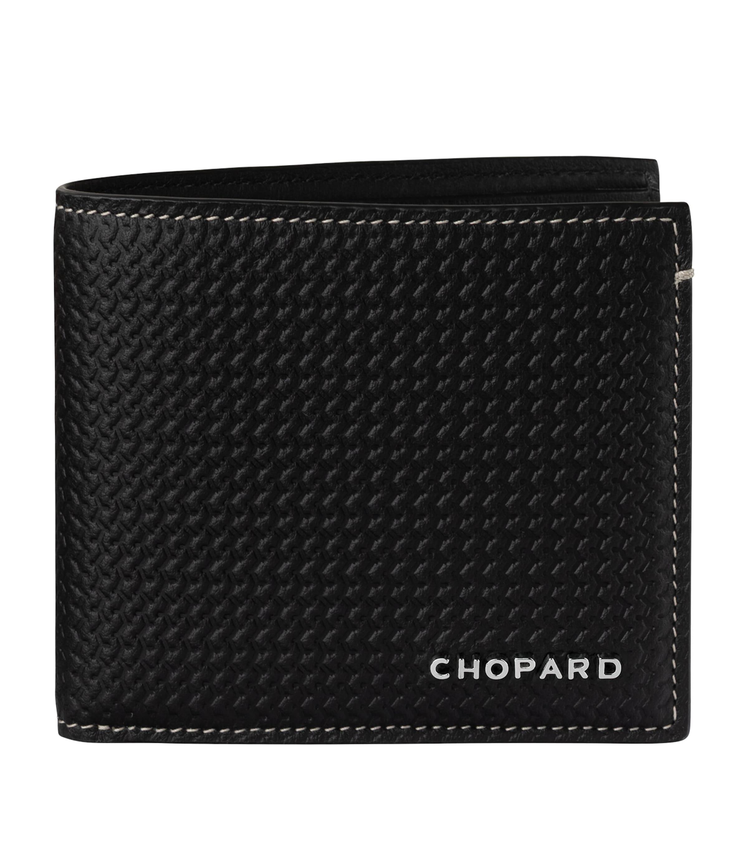 Chopard Mini Leather Racing Bifold Wallet by CHOPARD Chopard Mini Leather Racing Bifold Wallet by CHOPARD