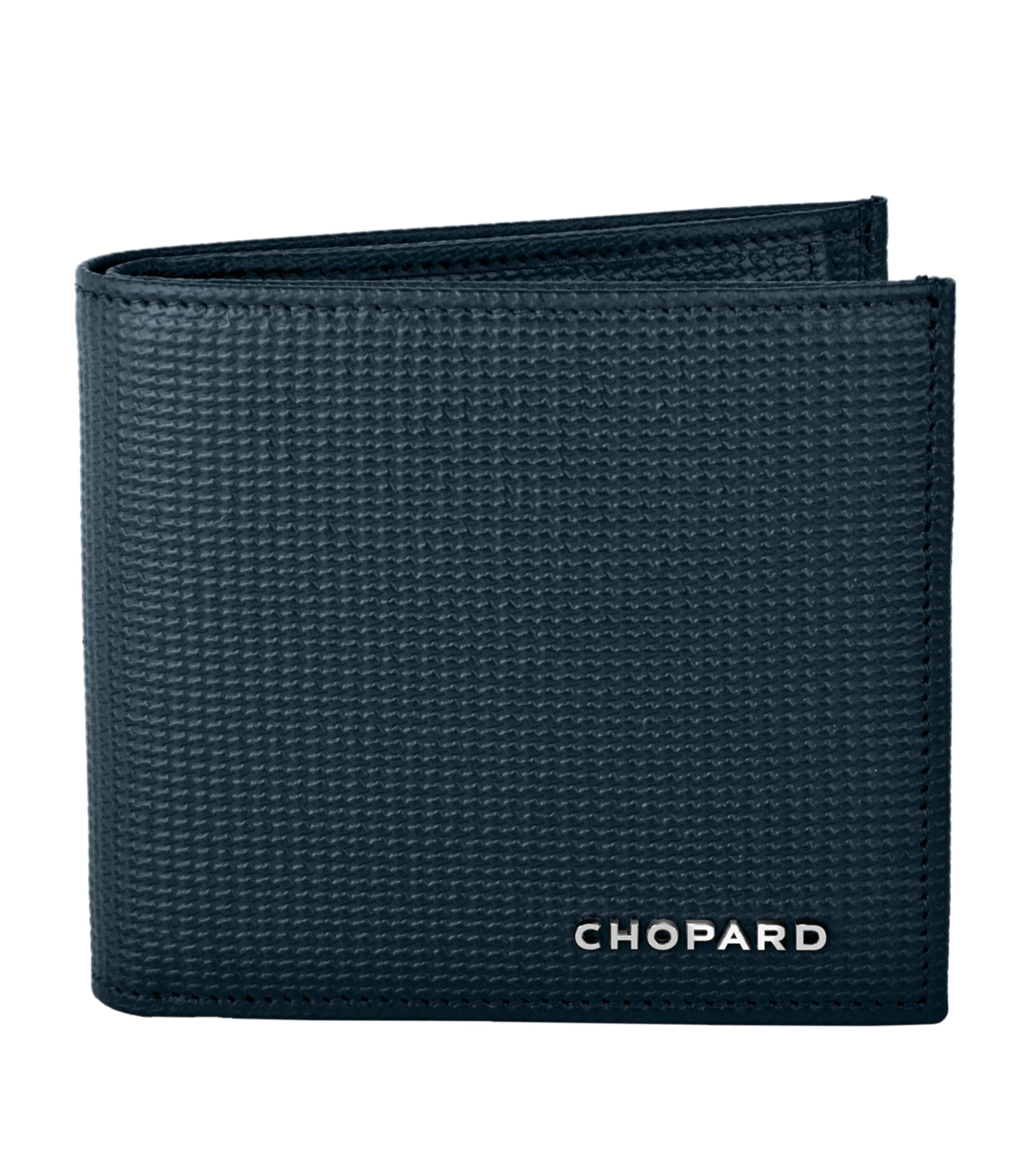 Chopard Small Leather Classic Bifold Wallet by CHOPARD