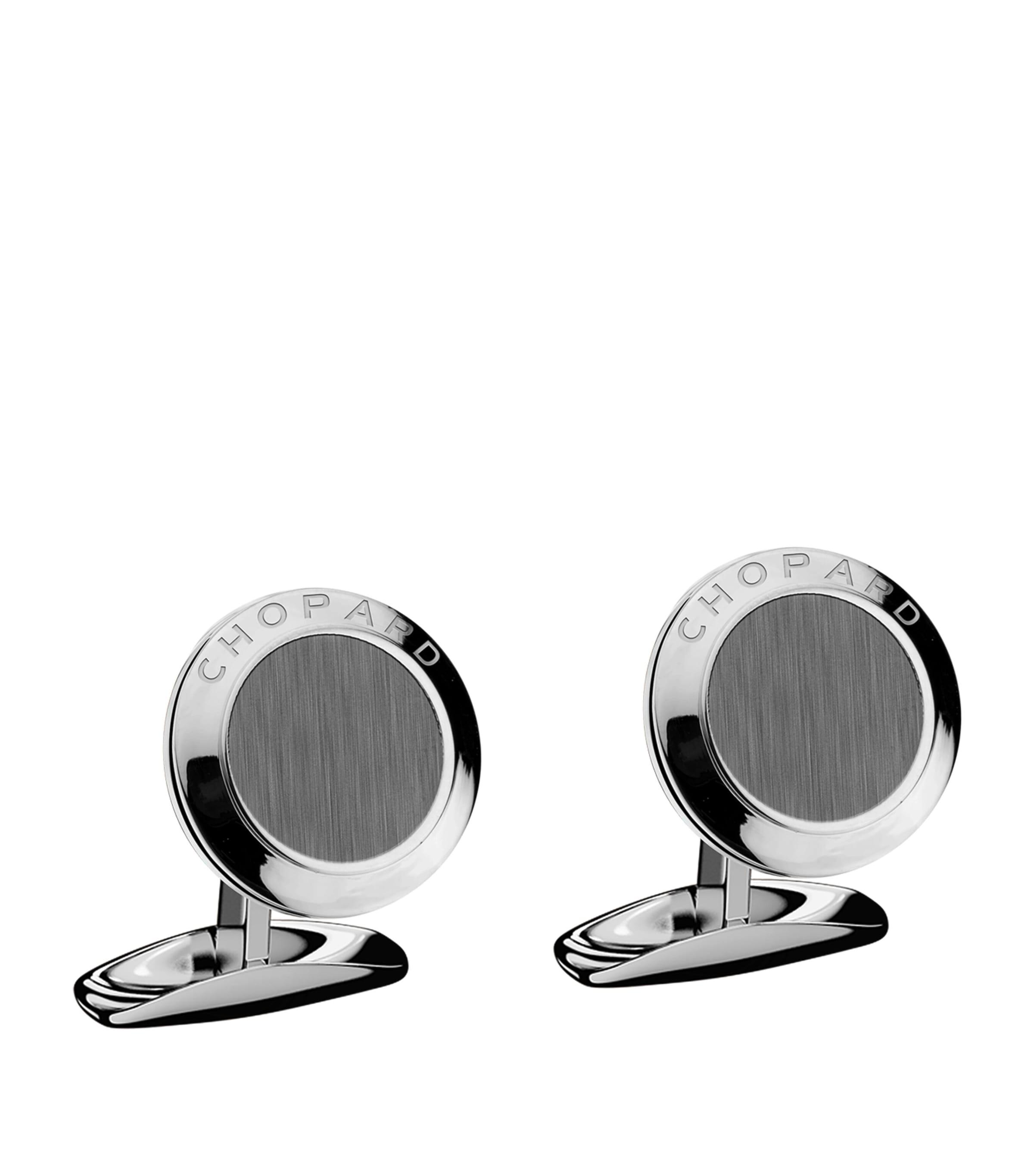 Chopard Stainless Steel Classic Cufflinks by CHOPARD