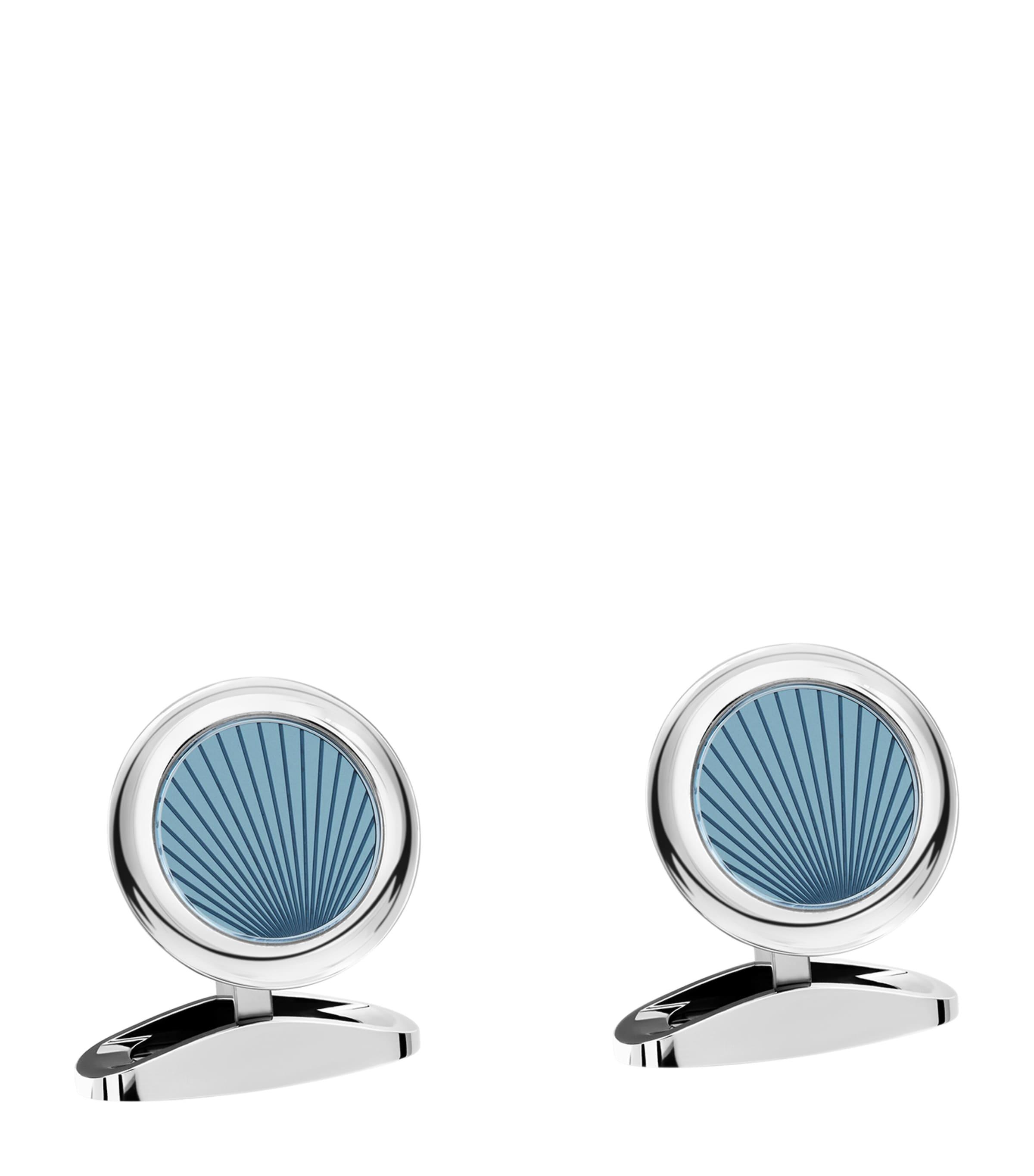 Chopard Stainless Steel L.U.C. Cufflinks by CHOPARD