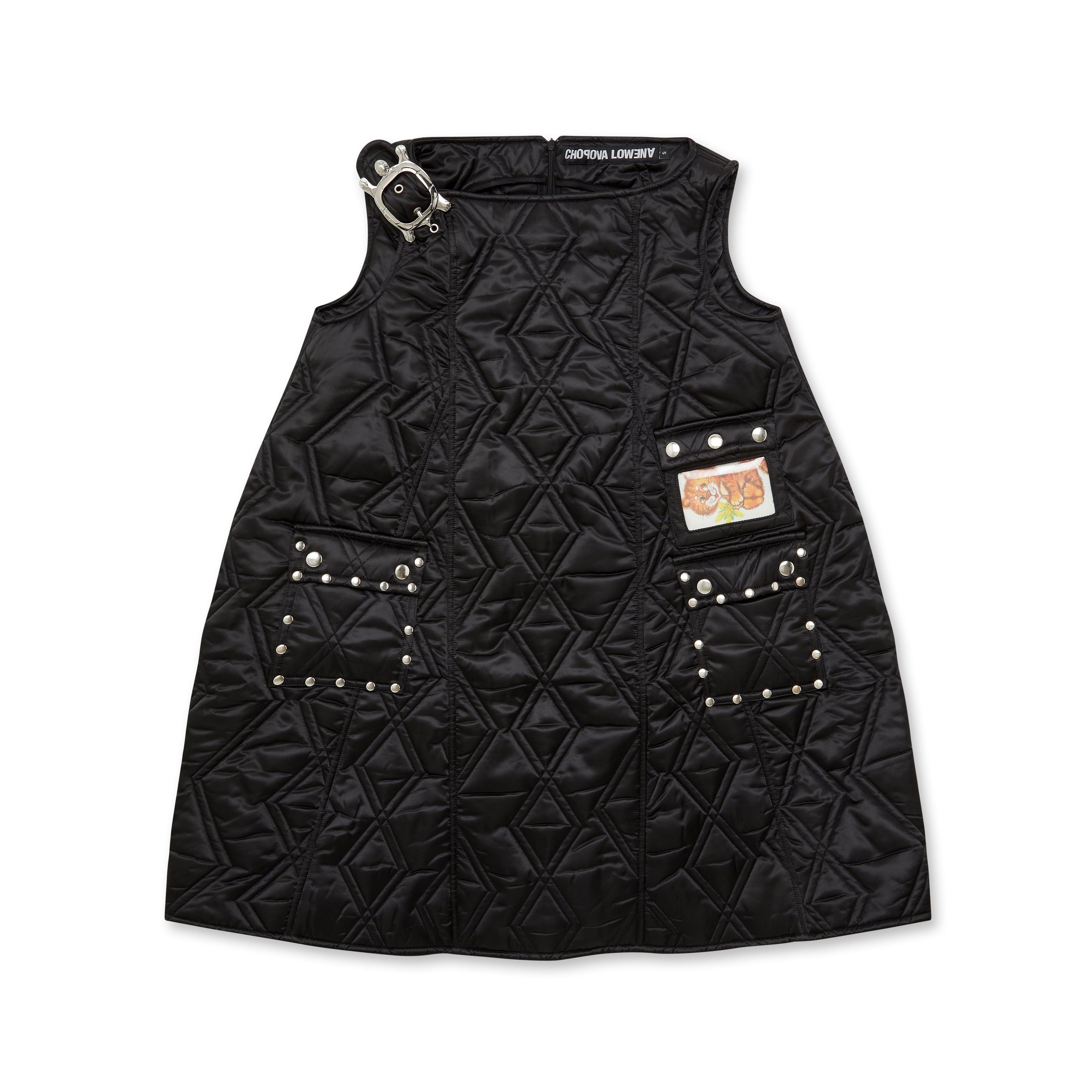 Chopova Lowena - DSM Exclusive Ski Mini Dress - (Black) by CHOPOVA LOWENA Chopova Lowena - DSM Exclusive Ski Mini Dress - (Black) by CHOPOVA LOWENA