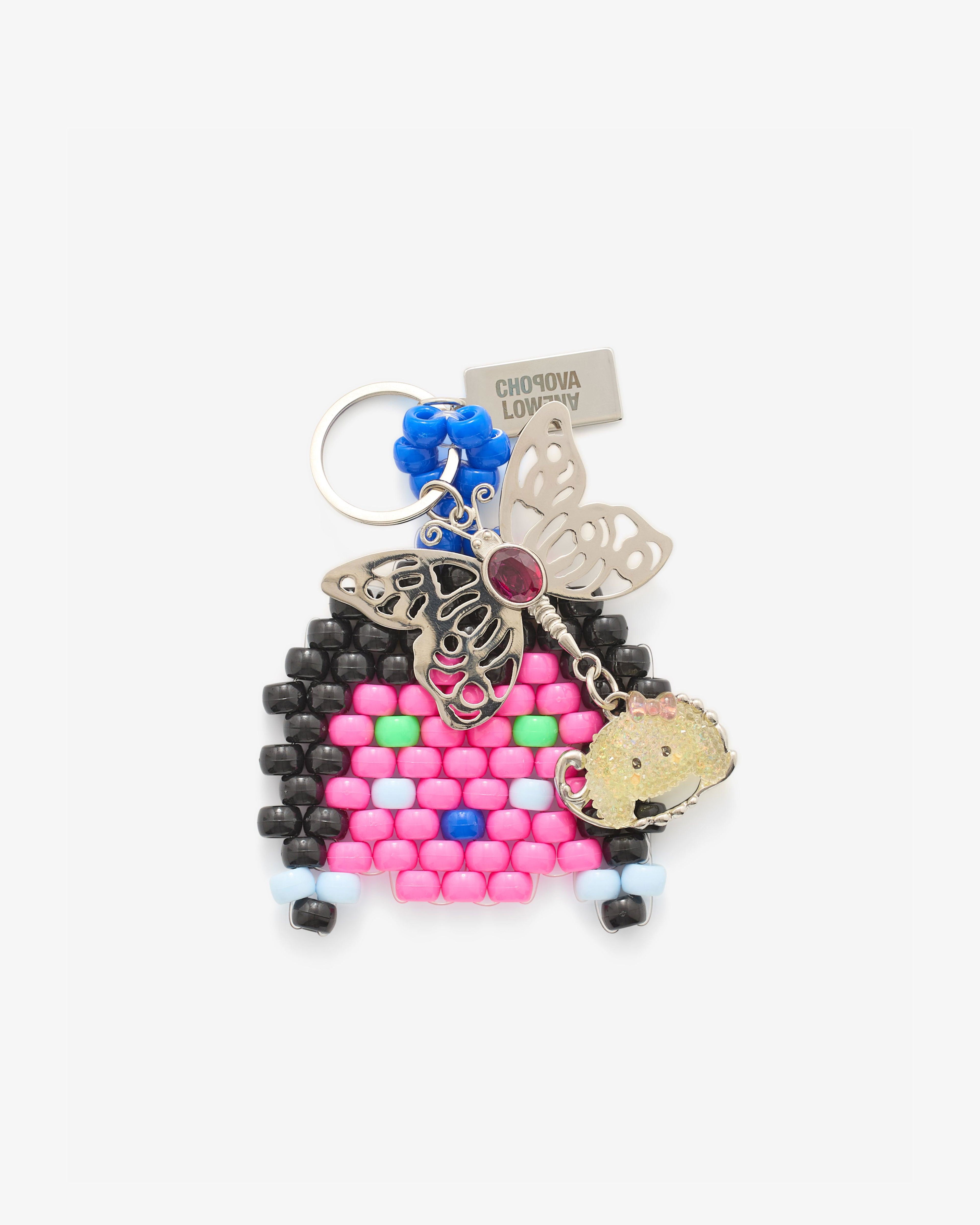 Chopova Lowena - Imogen Keyring - (Pink) by CHOPOVA LOWENA