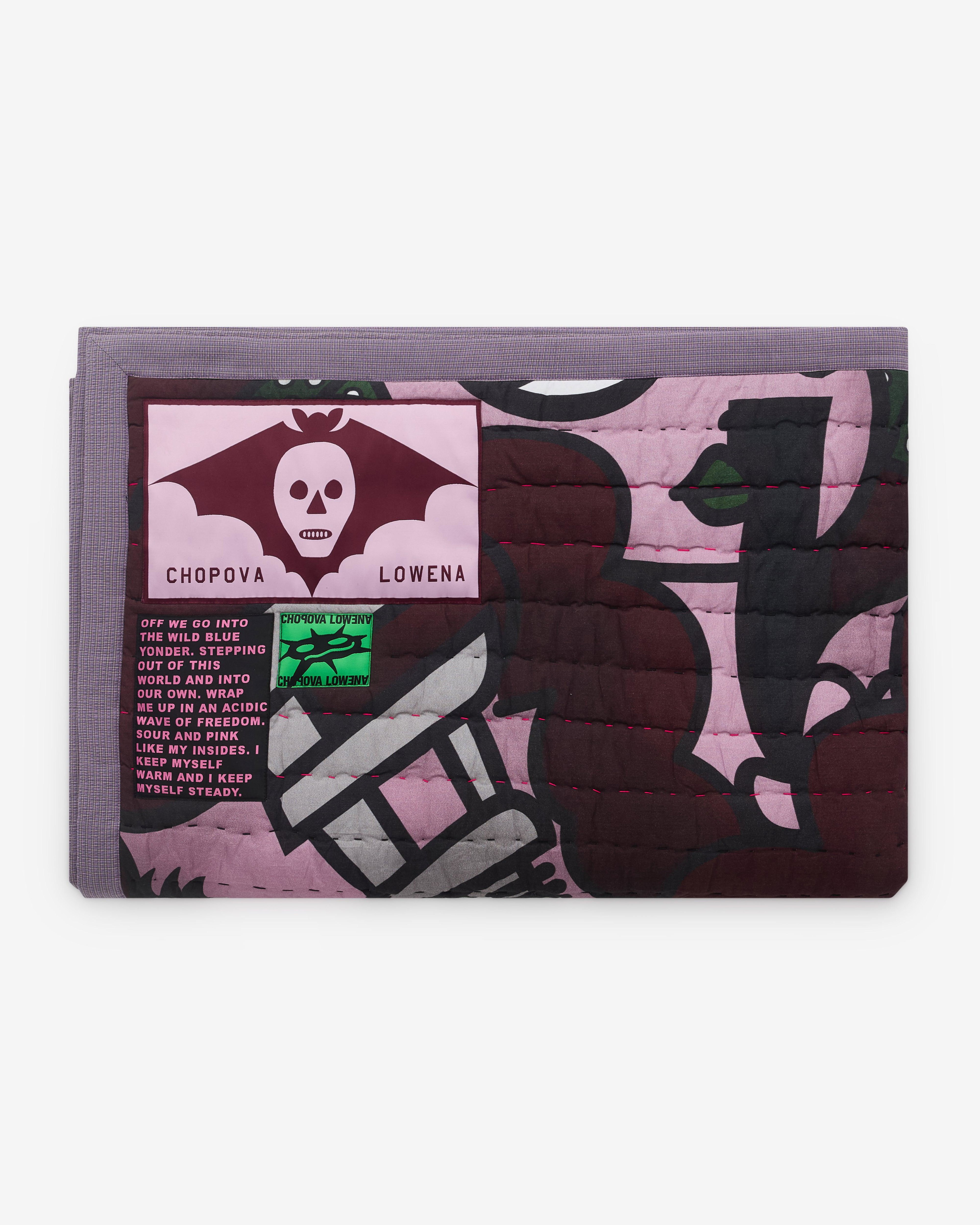 Chopova Lowena - Lady Luck Bleep Blanket - (Multi) by CHOPOVA LOWENA