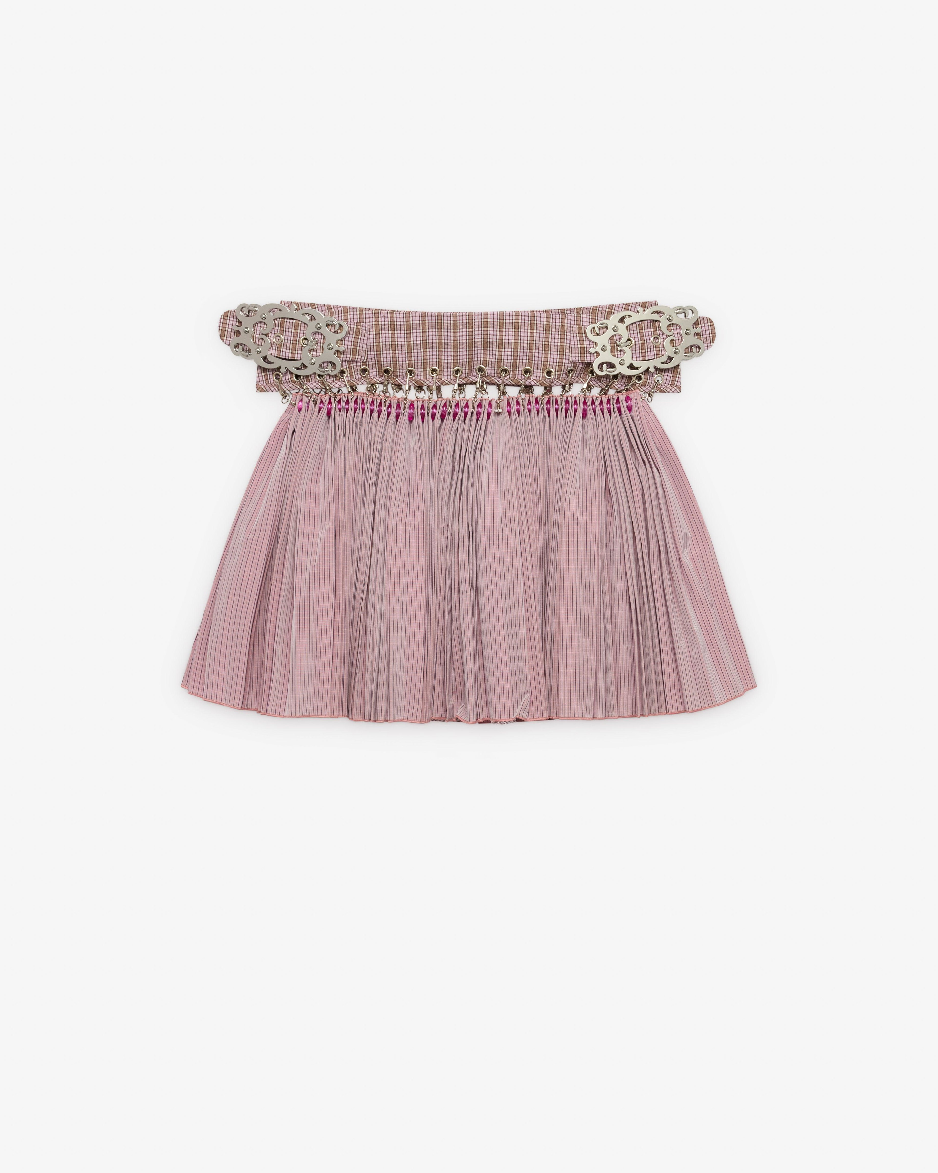 Chopova Lowena - Women's Arabesque Smocked Mini - (Pink Multi) by CHOPOVA LOWENA