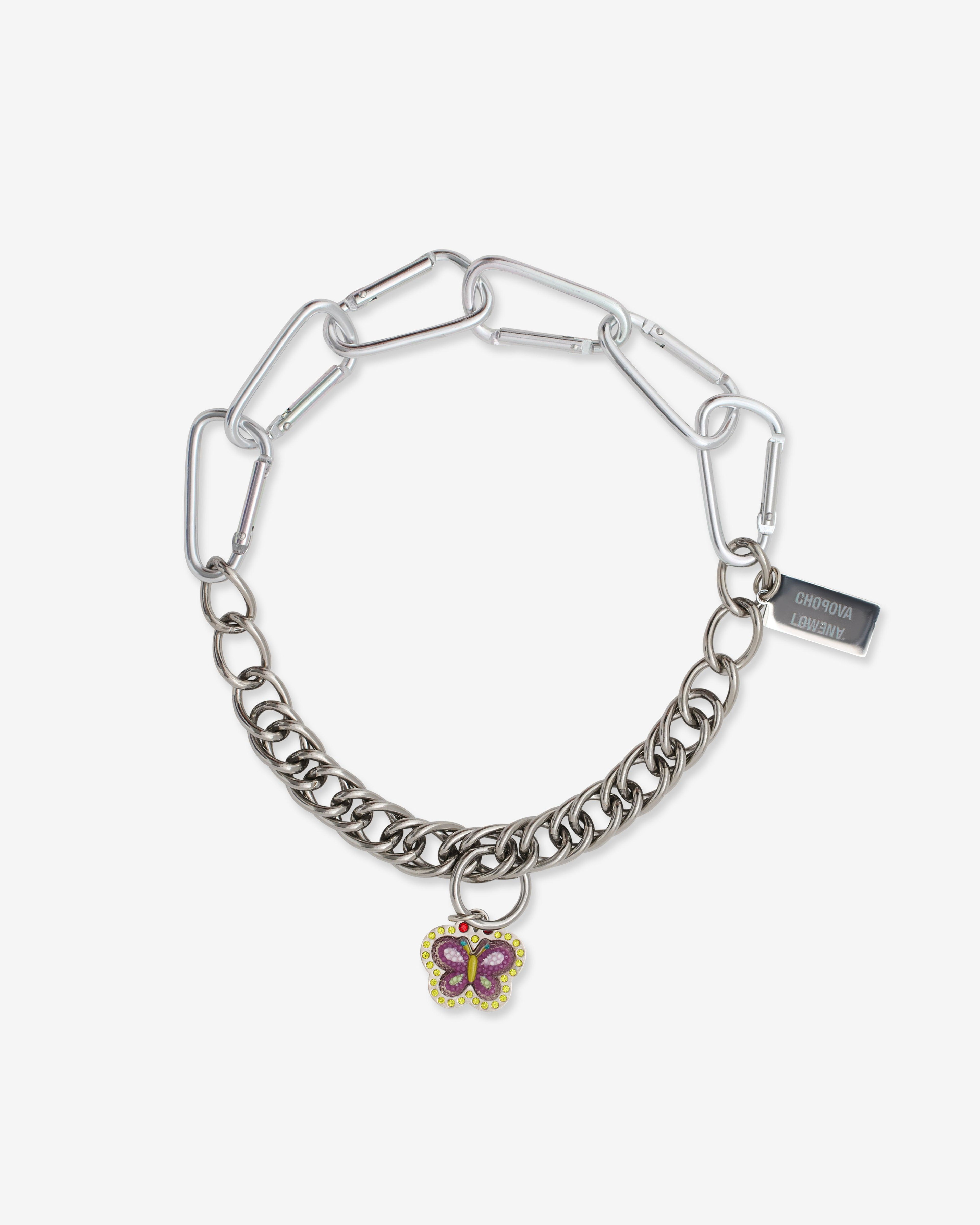 Chopova Lowena - Women’s B Fly Carabiner Necklace - (Multi) by CHOPOVA LOWENA