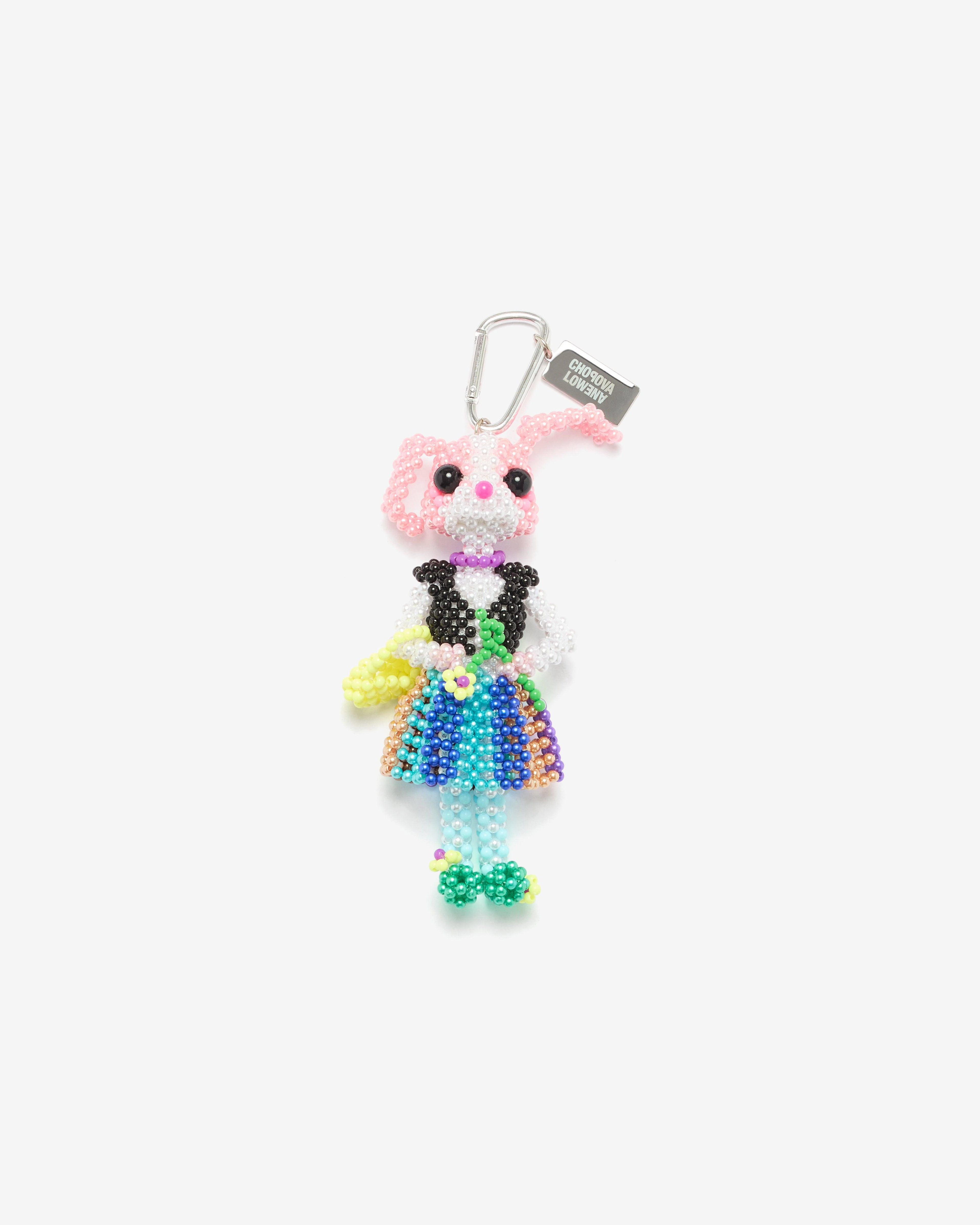 Chopova Lowena - Women's Bunny Shepherdess Keyring - (Multi) by CHOPOVA LOWENA
