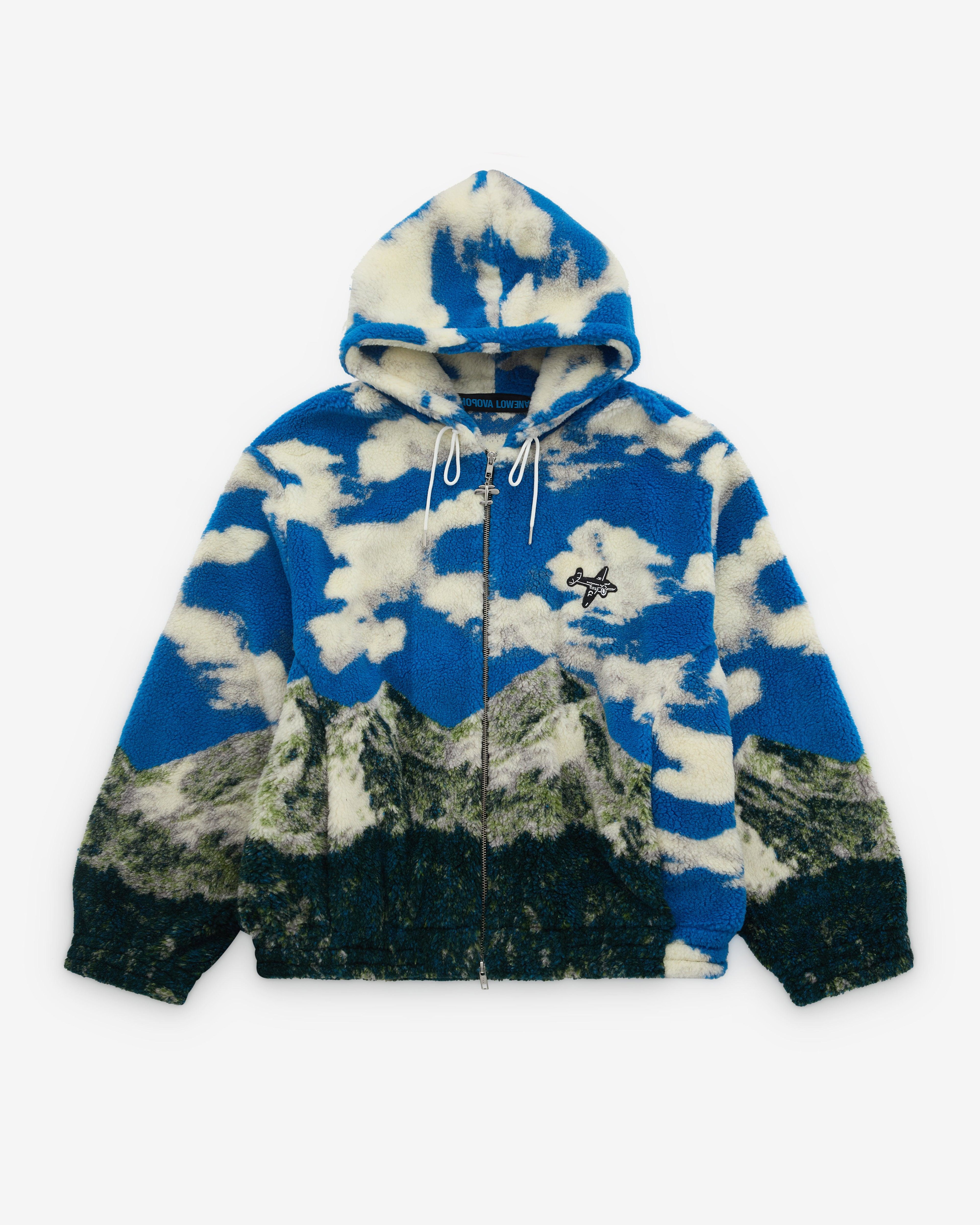 Chopova Lowena - Women’s CL Airlines Oversized Fleece - (Green) by CHOPOVA LOWENA