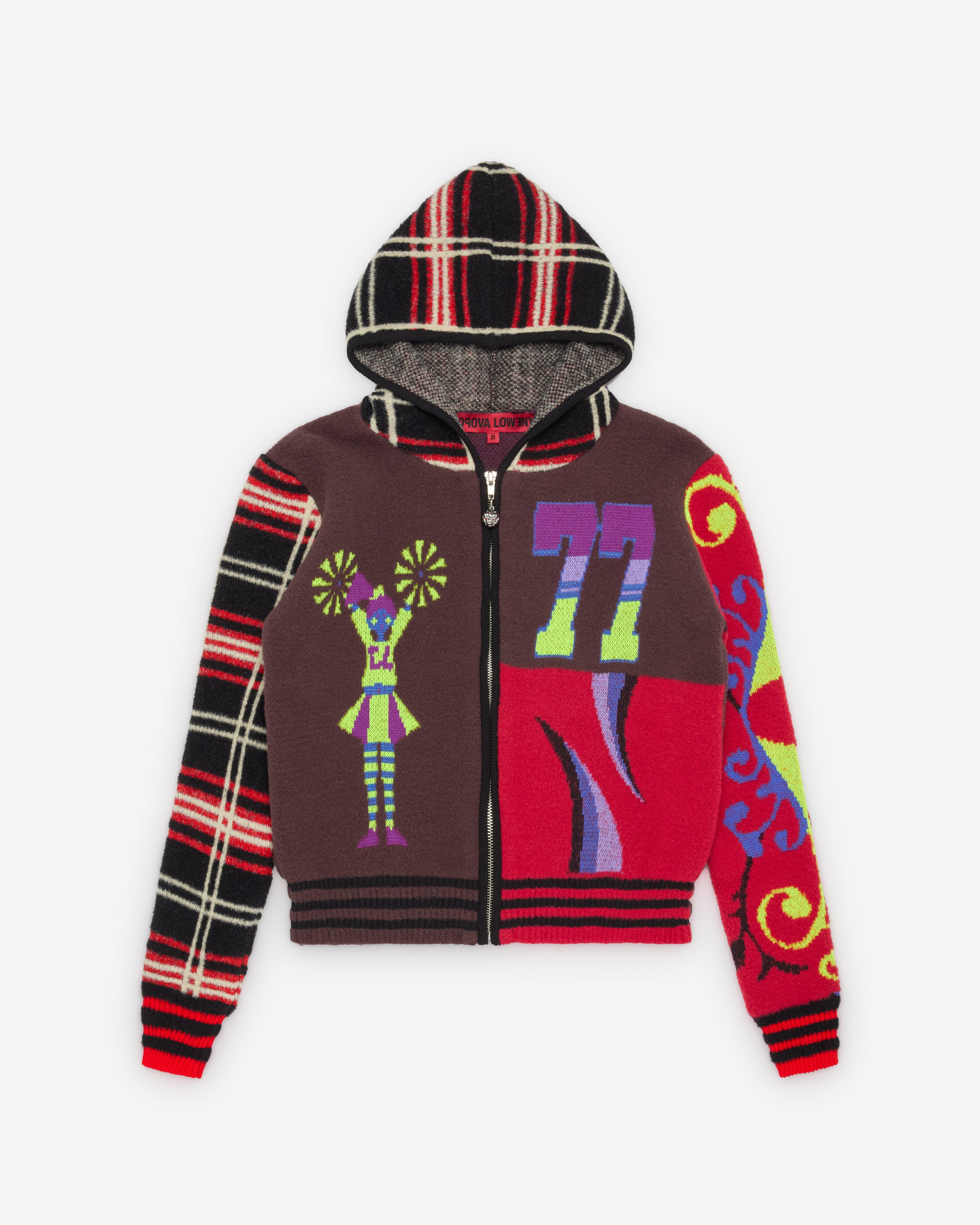 Chopova Lowena - Women's Cheer 77 Hooded Cardigan - (Multi) by CHOPOVA LOWENA