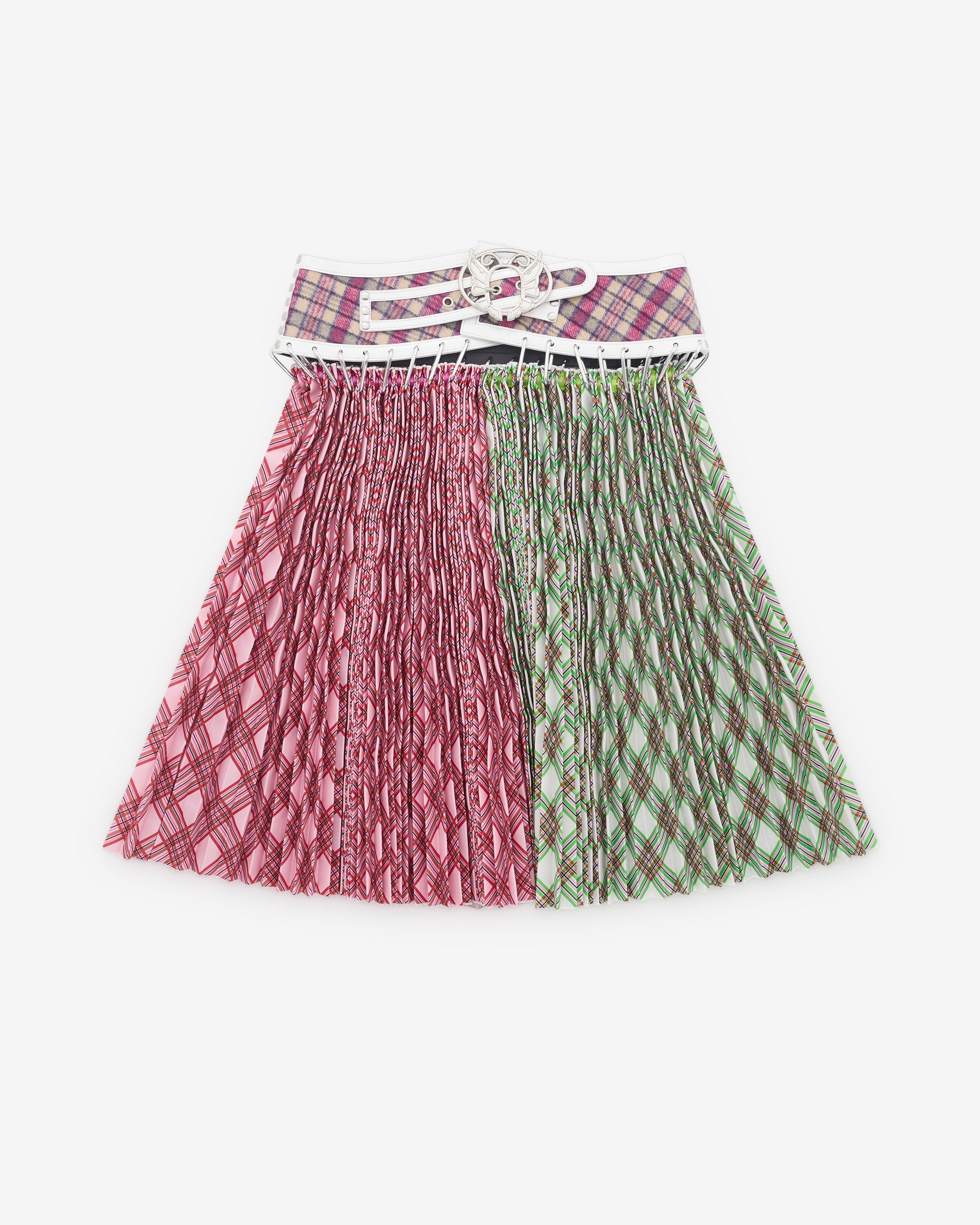 Chopova Lowena - Women’s Circuit Knee Carabiner Skirt - (Multi) by CHOPOVA LOWENA