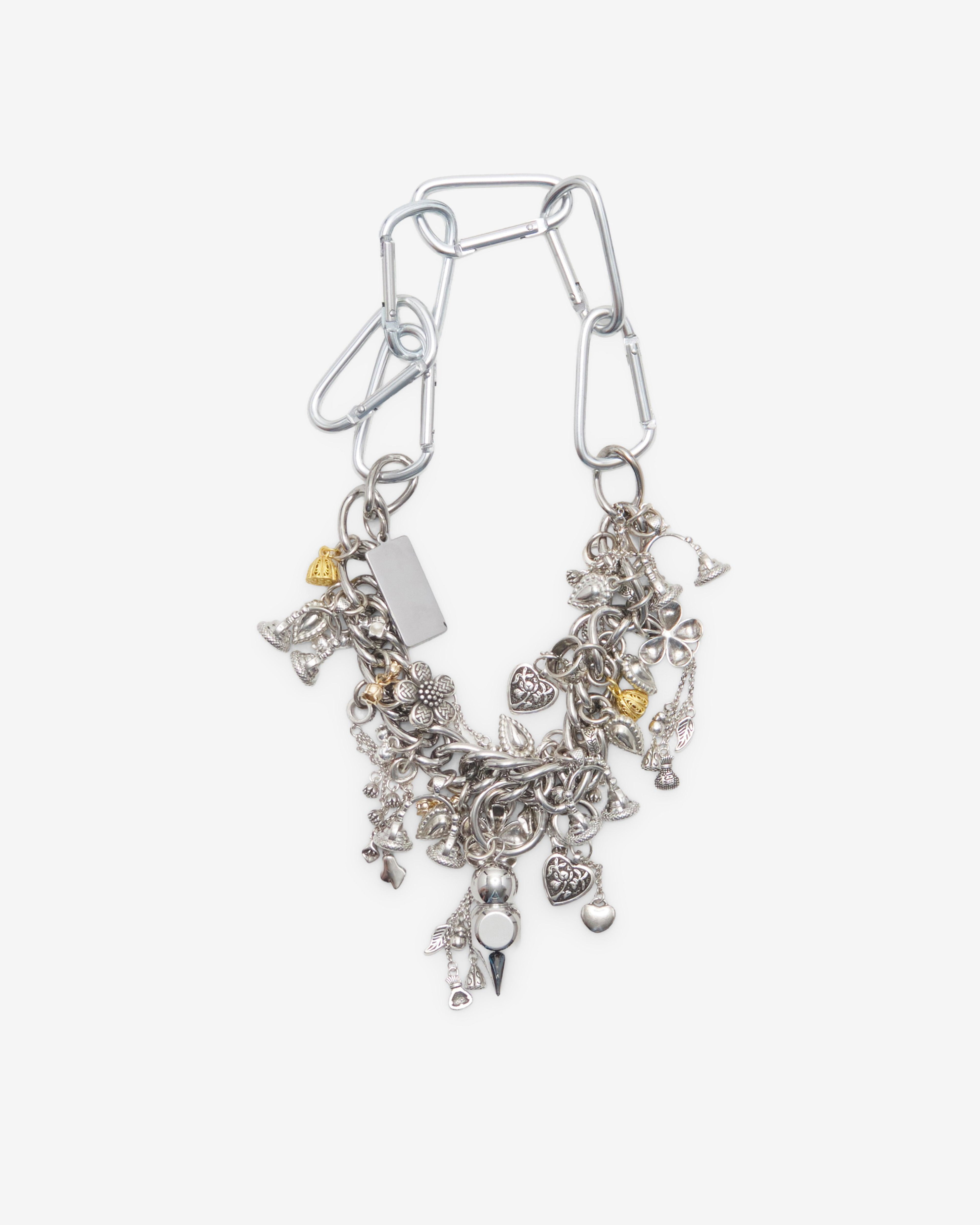 Chopova Lowena - Women's Dangle Carabiner Necklace - (Silver) by CHOPOVA LOWENA