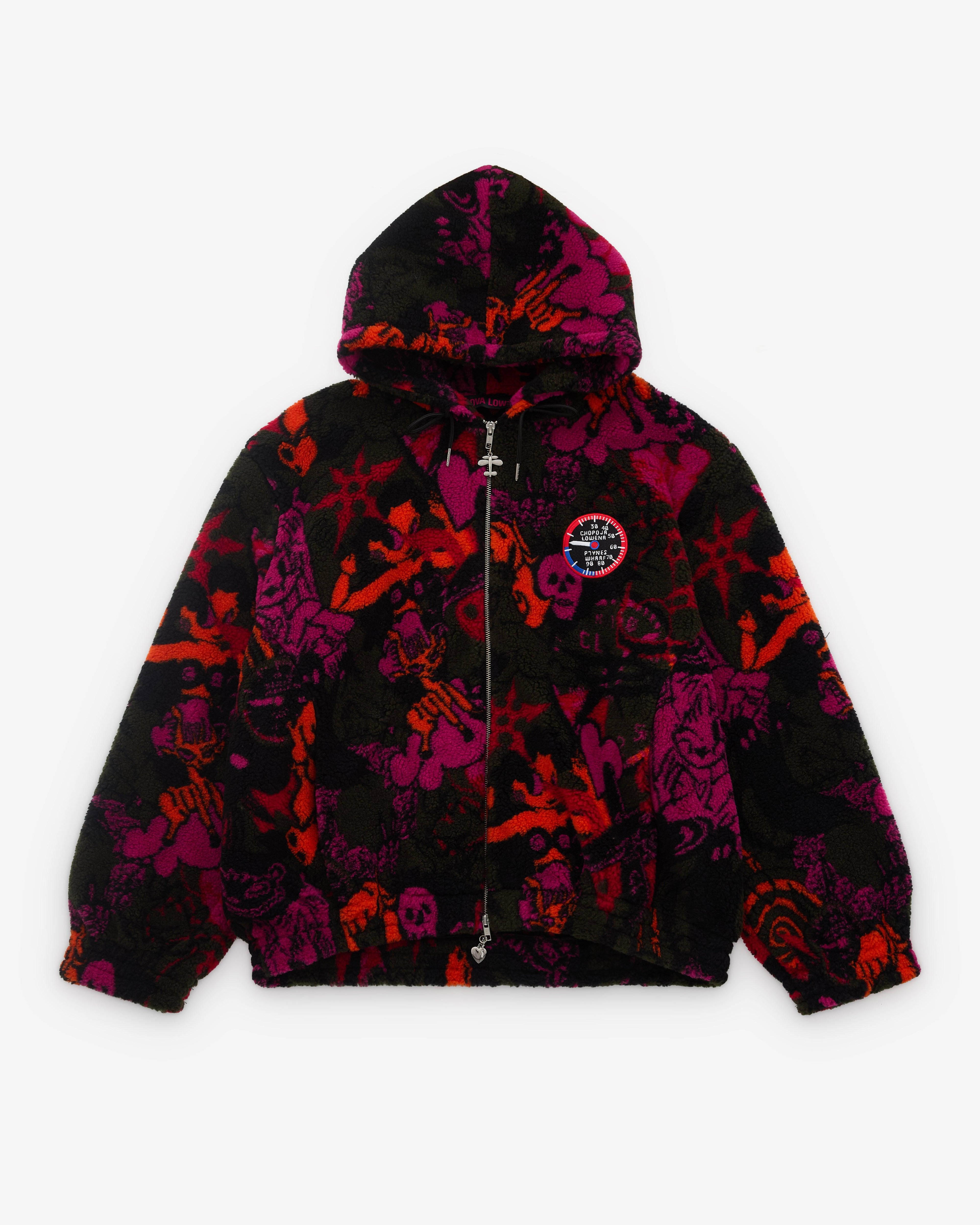 Chopova Lowena - Women’s Engine Party Oversized Fleece - (Brown) by CHOPOVA LOWENA