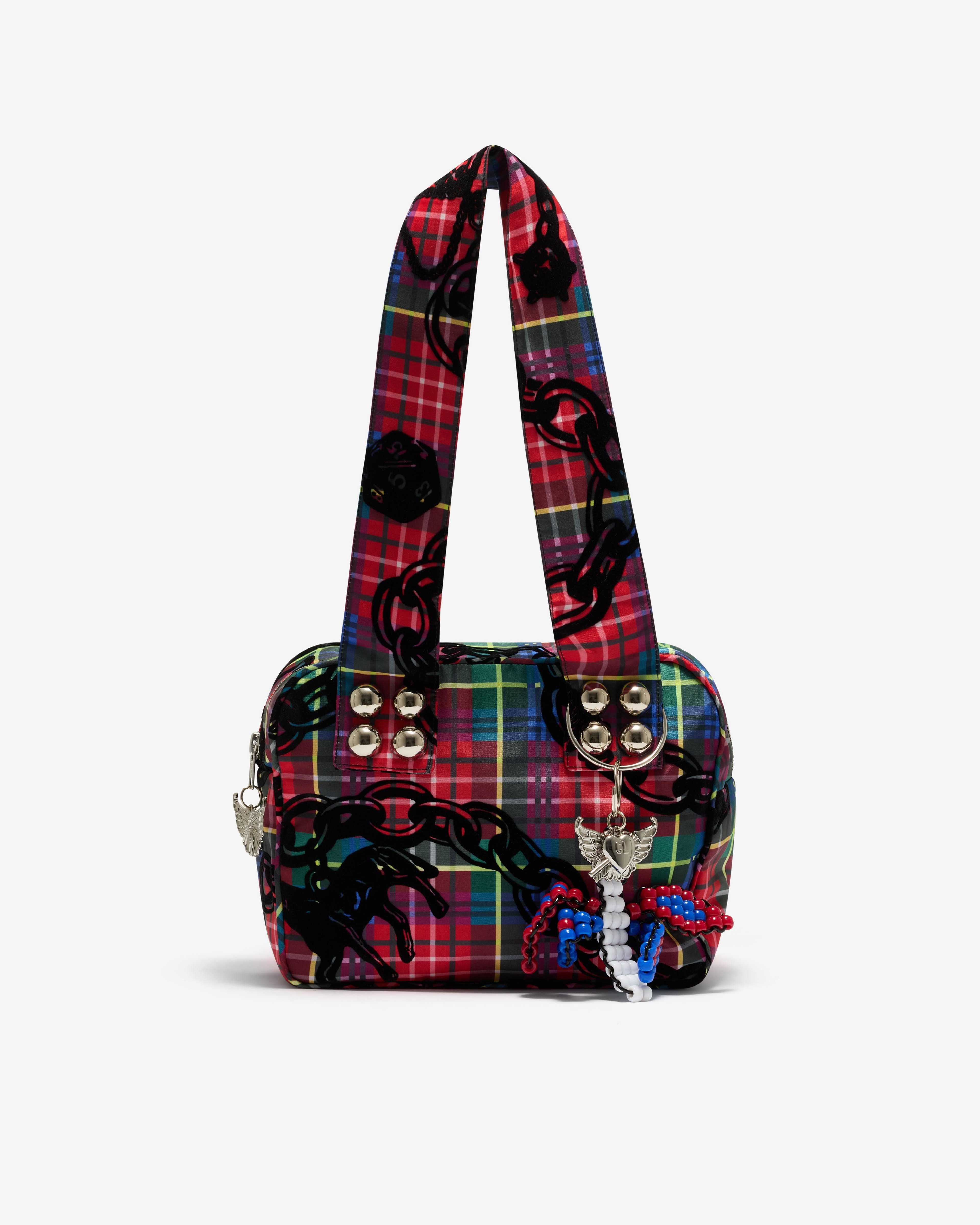 Chopova Lowena - Women’s Flocked Bassline Bag - (Multi) by CHOPOVA LOWENA