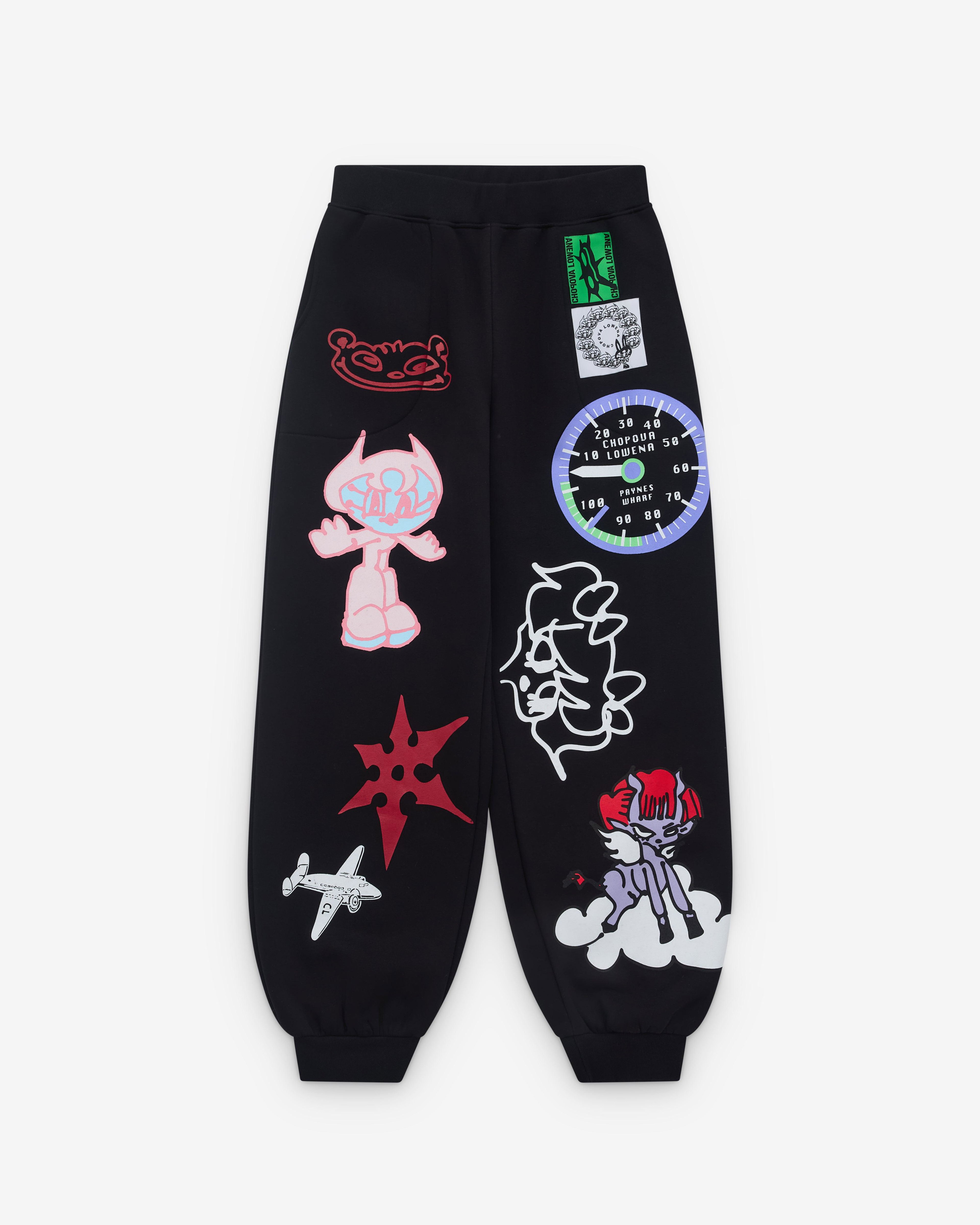 Chopova Lowena - Women's Flying High Sweatpants - (Black) by CHOPOVA LOWENA