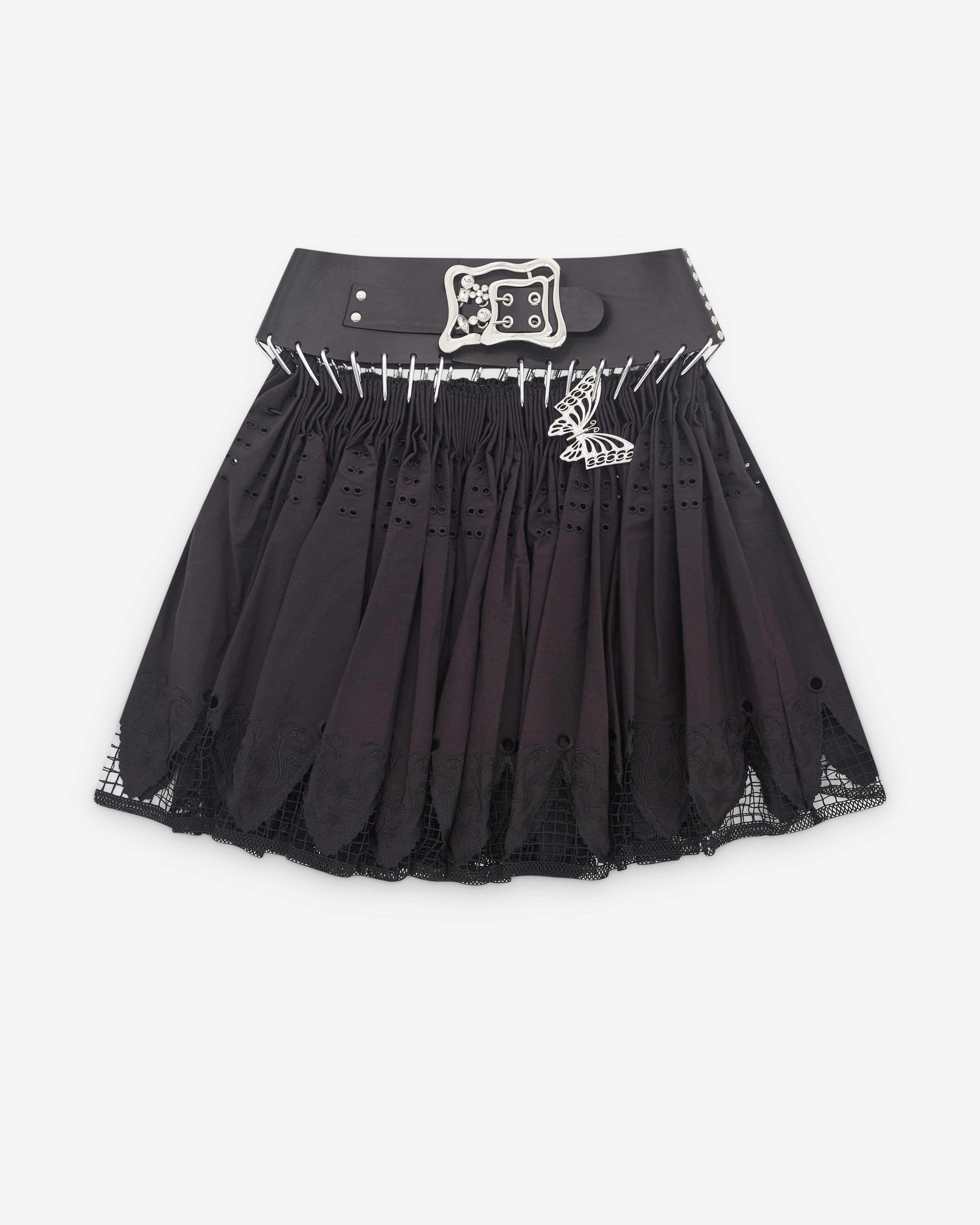 Chopova Lowena - Women’s Groove Carabiner Skirt - (Black) by CHOPOVA LOWENA