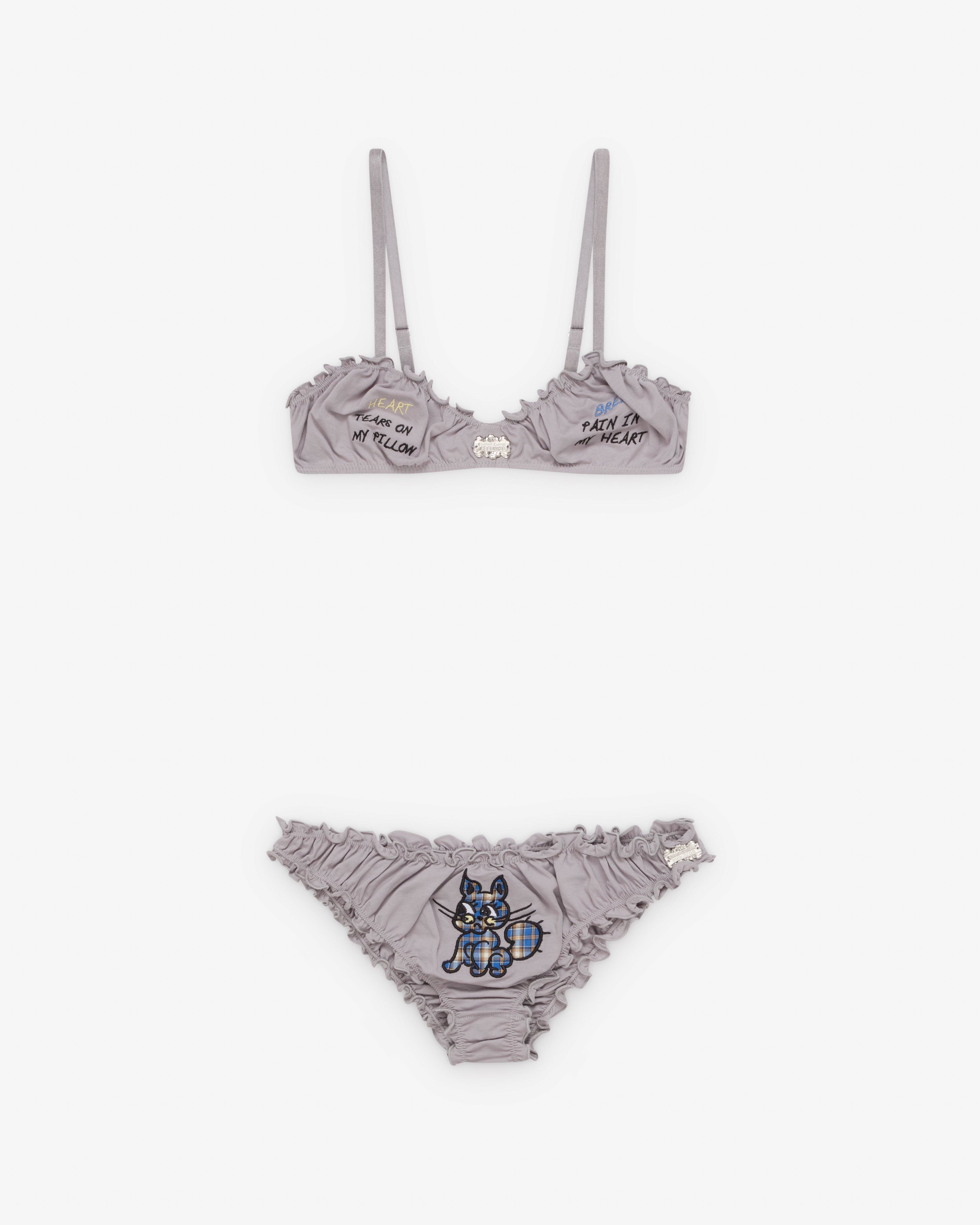 Chopova Lowena - Women's Heartbreak Set - (Grey) by CHOPOVA LOWENA