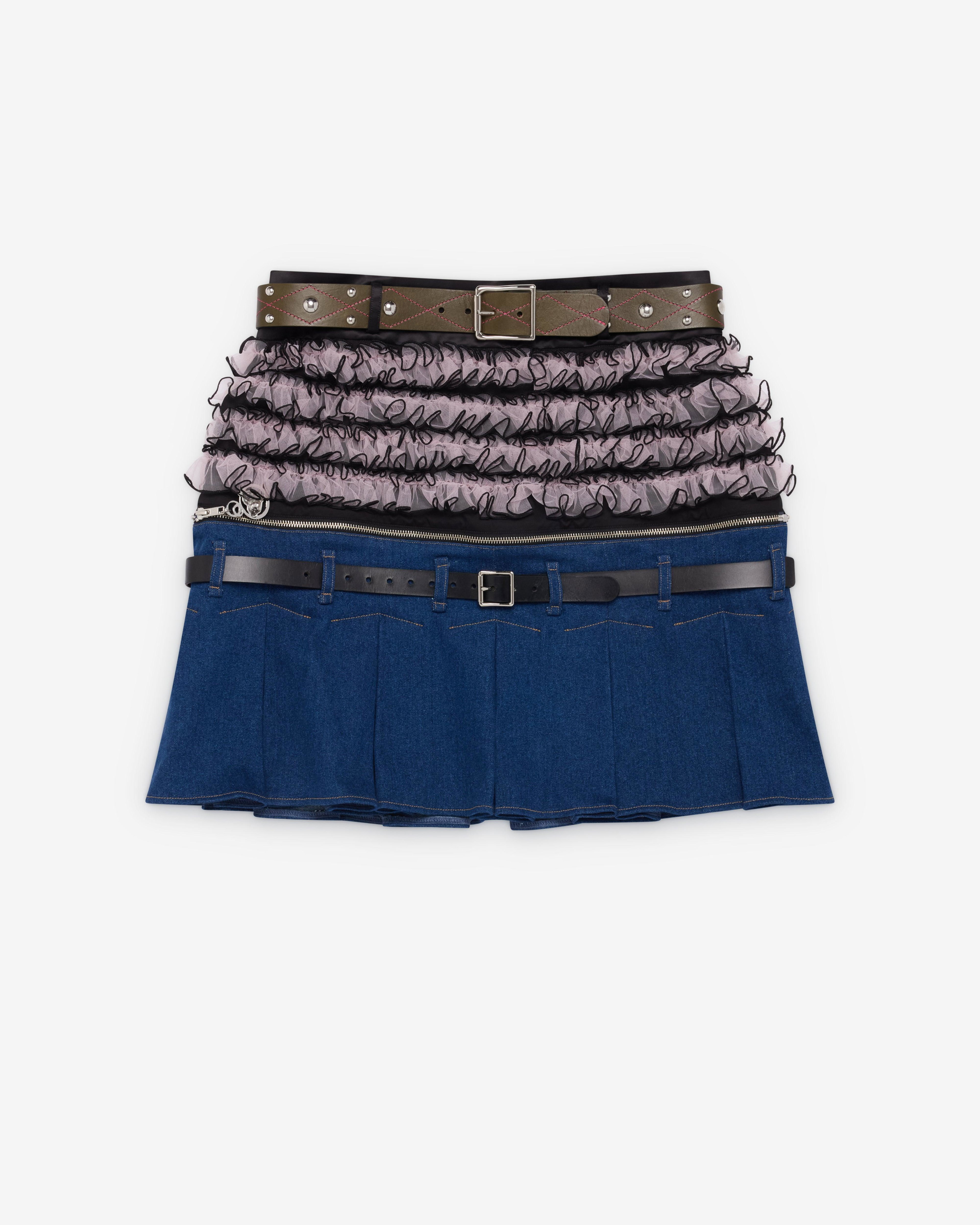 Chopova Lowena - Women's Major Combo Knee Skirt - (Multi) by CHOPOVA LOWENA