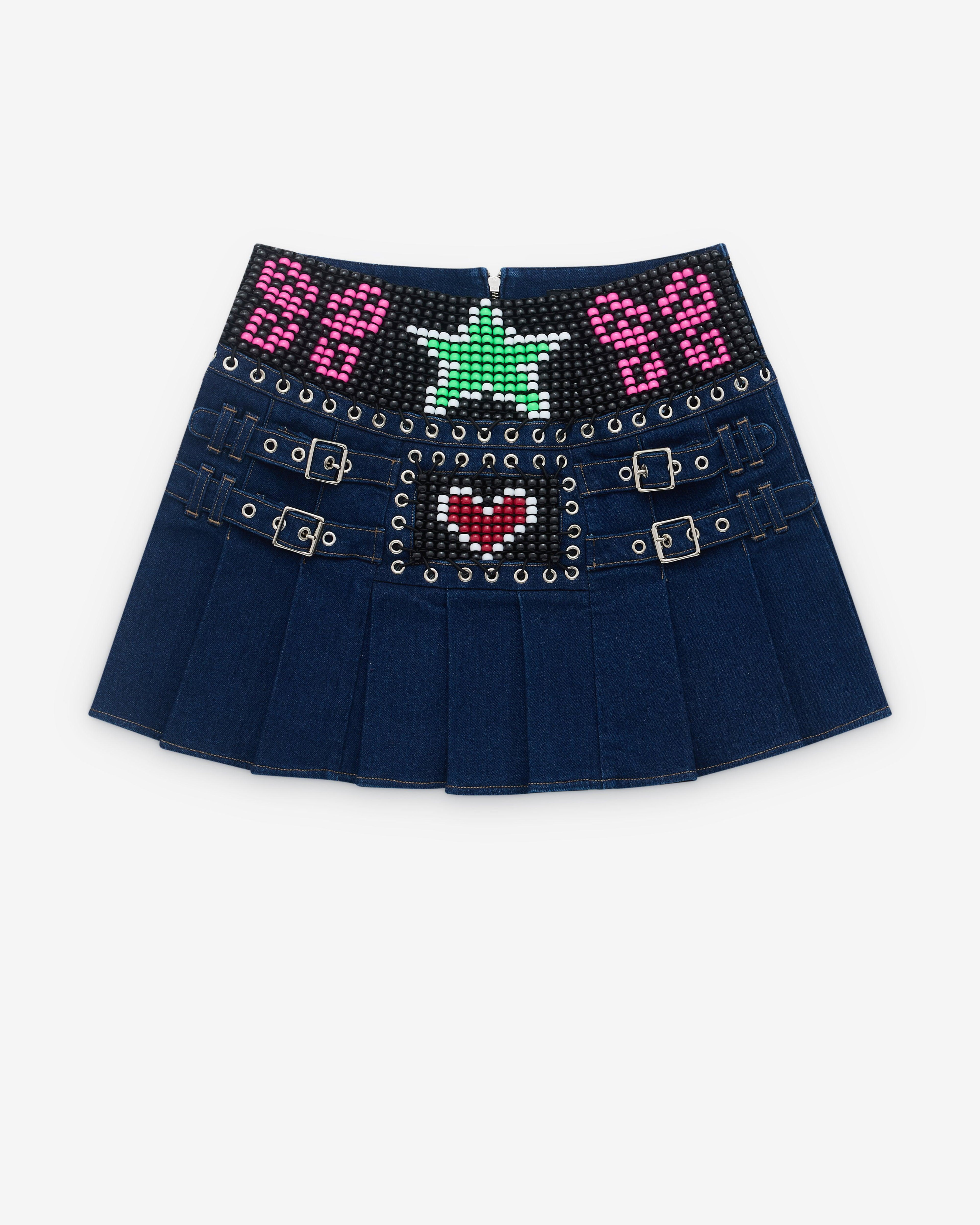 Chopova Lowena - Women's Patty Skirt - (Blue) by CHOPOVA LOWENA