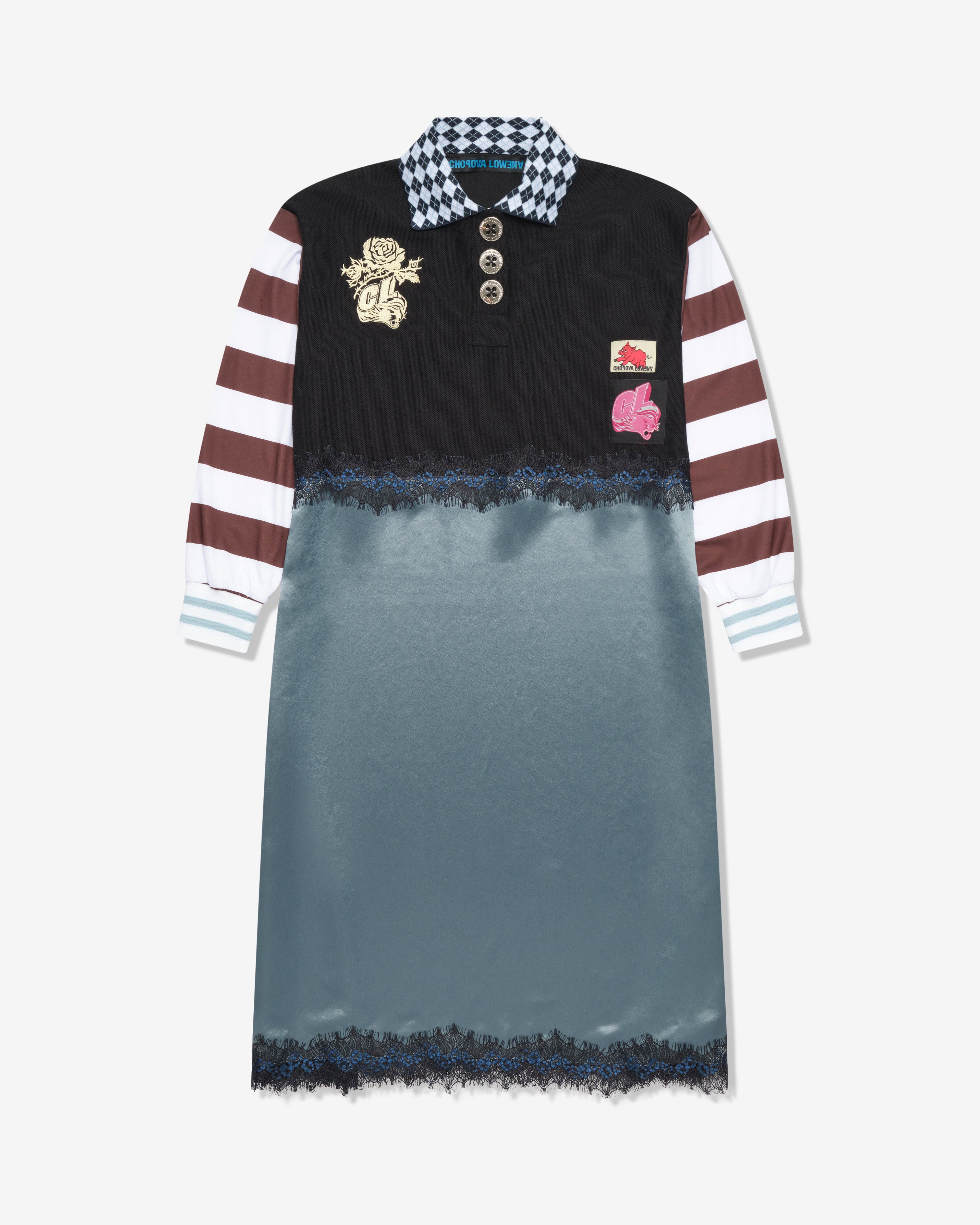 Chopova Lowena - Women's Polo Dress - (Black) by CHOPOVA LOWENA