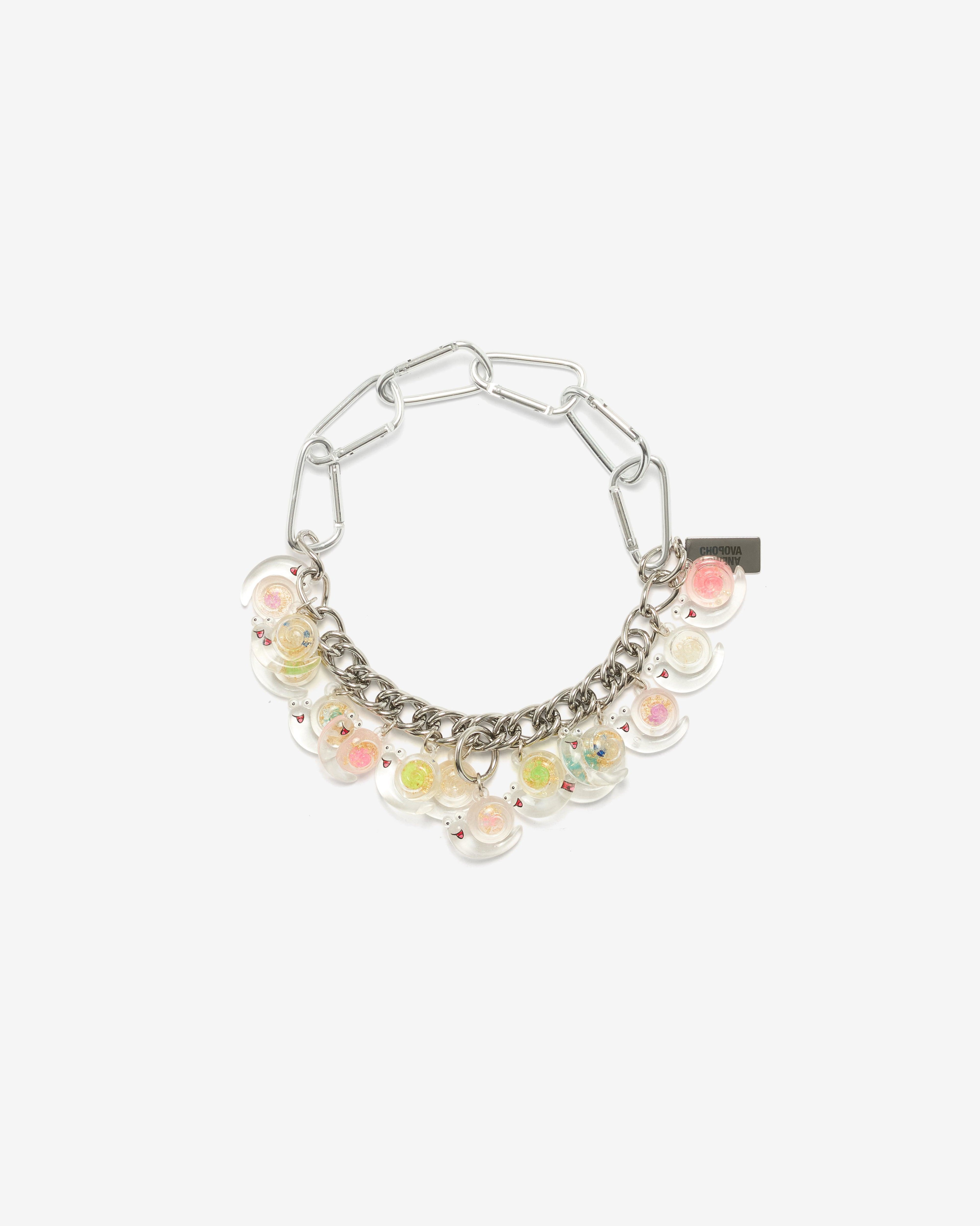 Chopova Lowena - Women's Snails Carabiner Necklace - (Multi) by CHOPOVA LOWENA