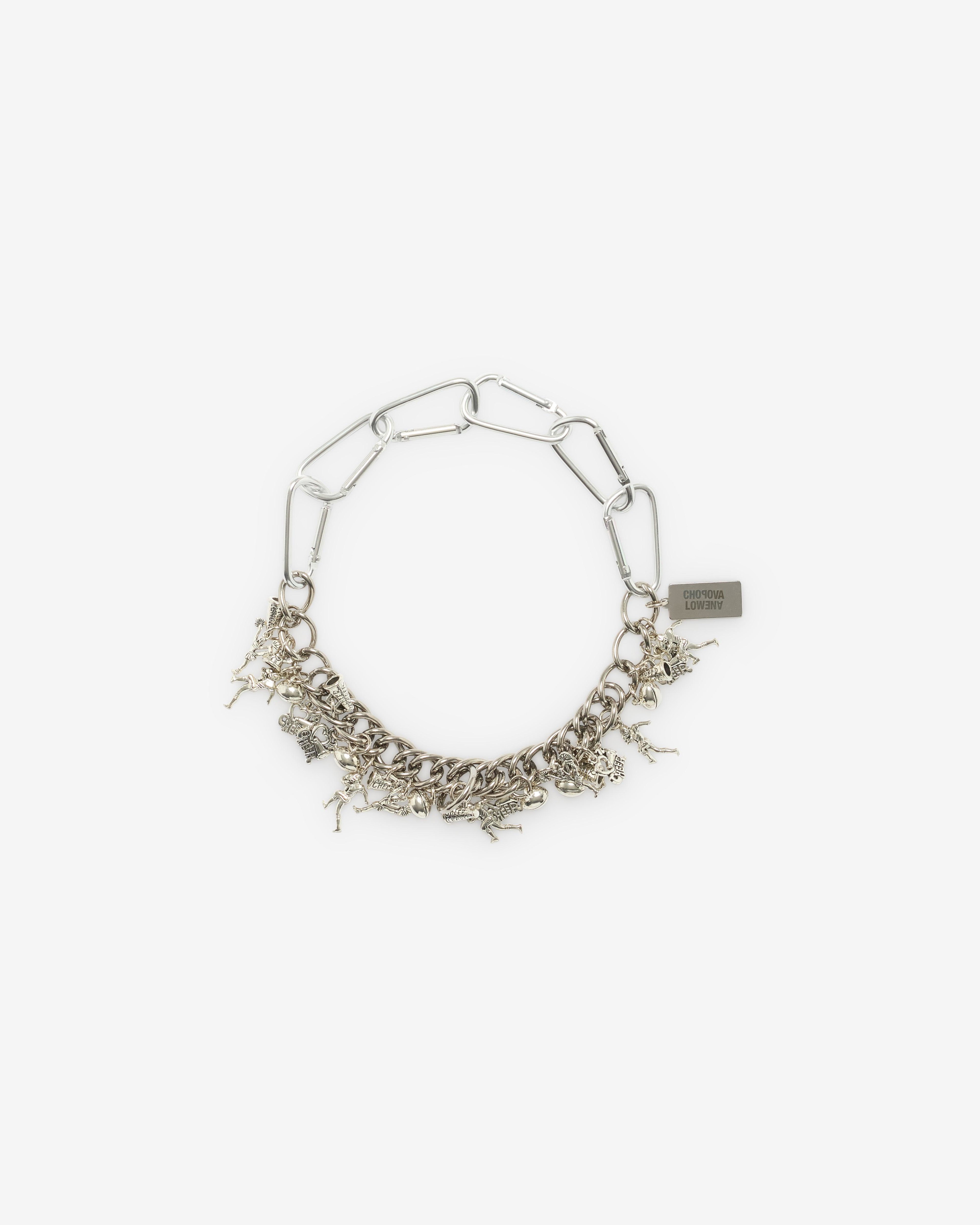 Chopova Lowena - Women's Sports Fan Carabiner Necklace - (Silver) by CHOPOVA LOWENA