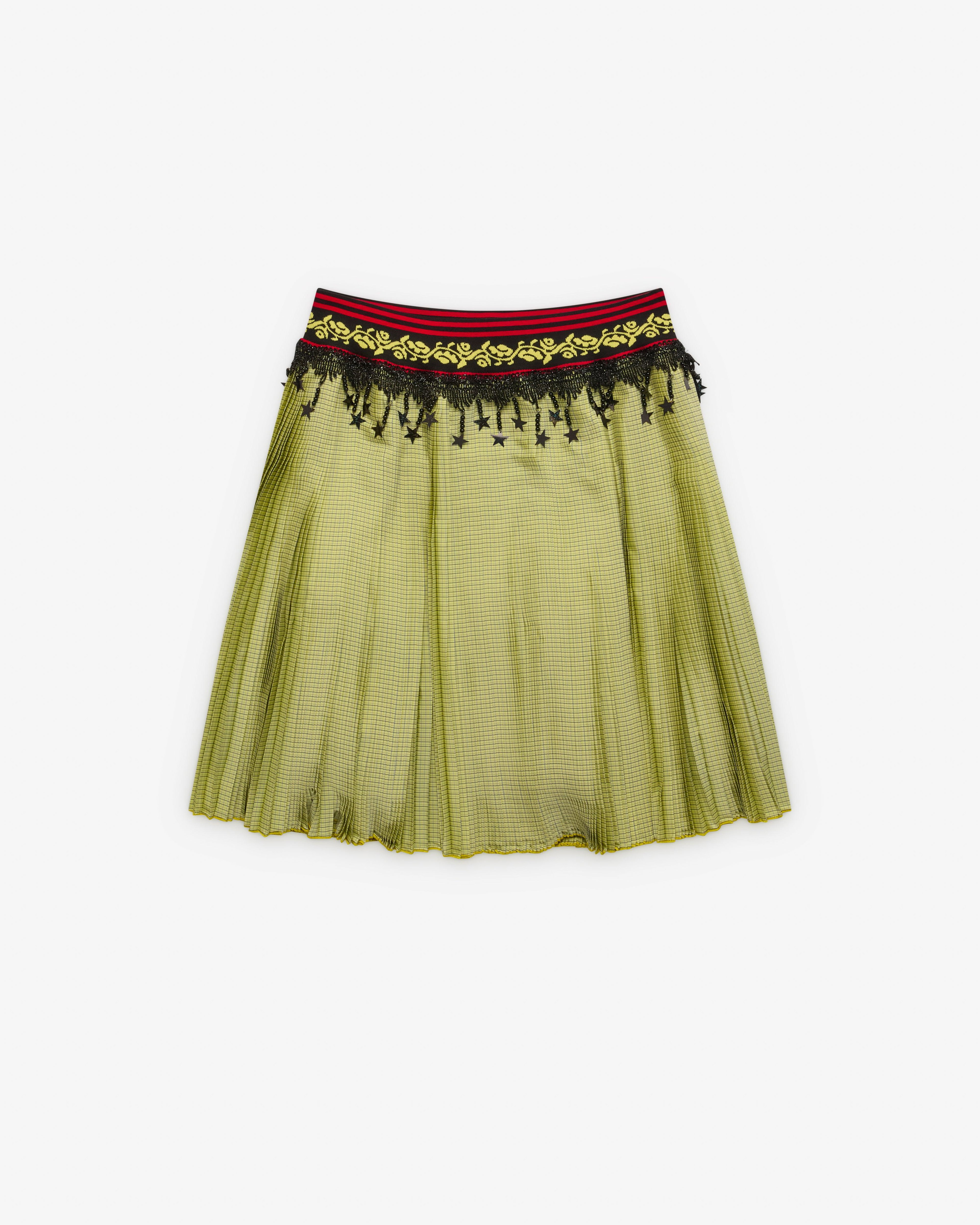 Chopova Lowena - Women's Stacey Knitted Skirt - (Yellow) by CHOPOVA LOWENA