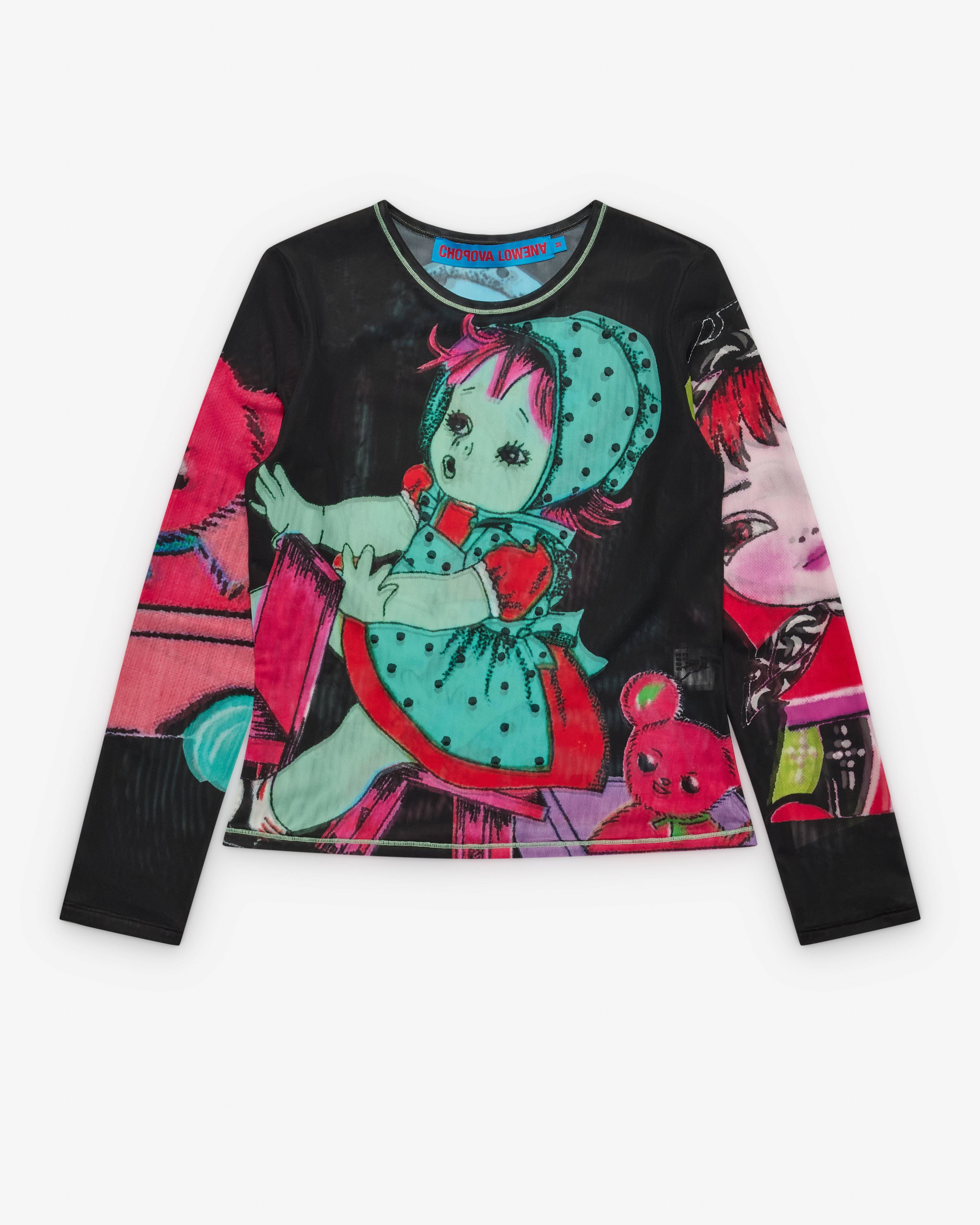 Chopova Lowena - Women's Sweeties Mesh Long Sleeve - (Multi) by CHOPOVA LOWENA