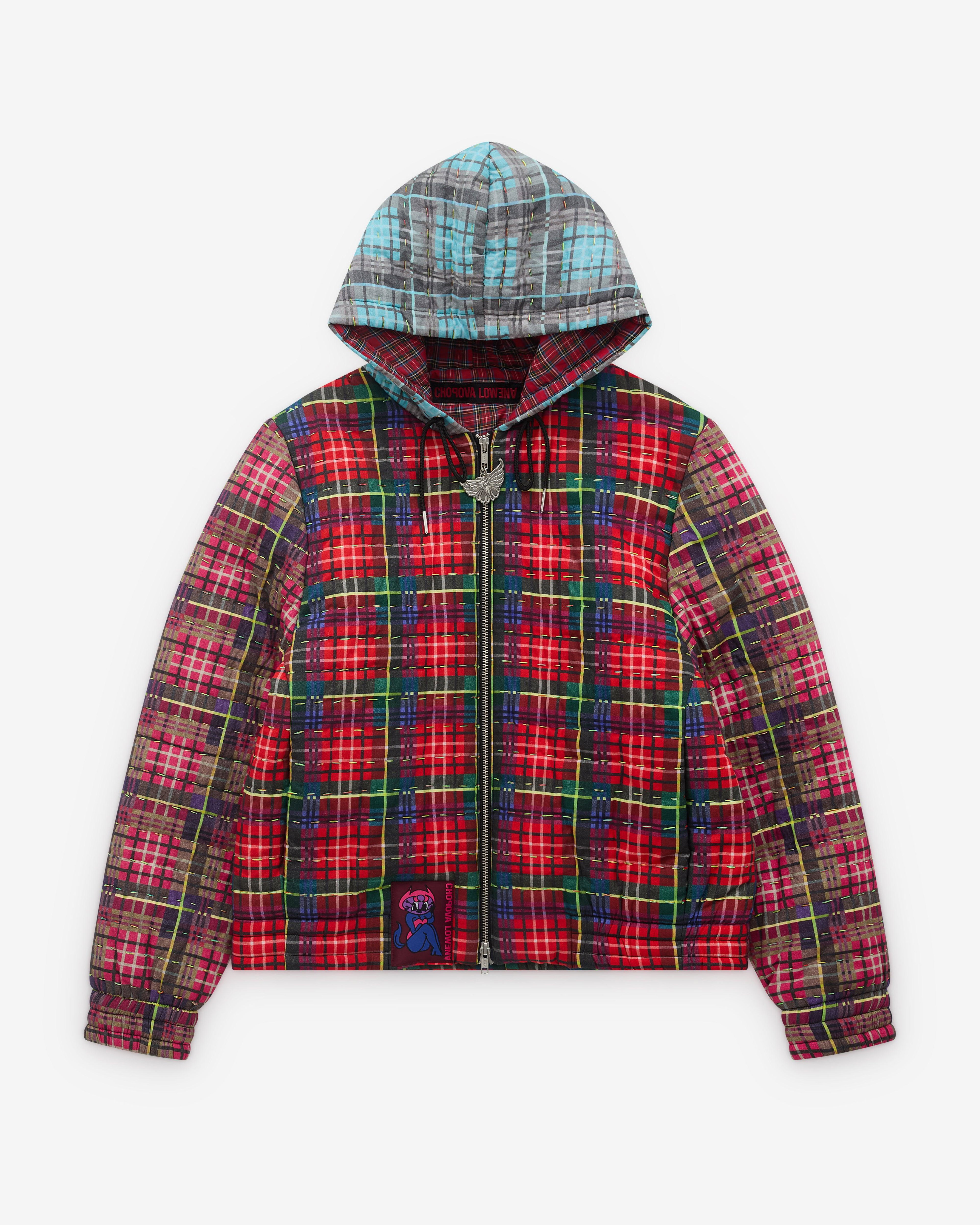Chopova Lowena - Women’s Tartan Hooded Jacket - (Multi) by CHOPOVA LOWENA
