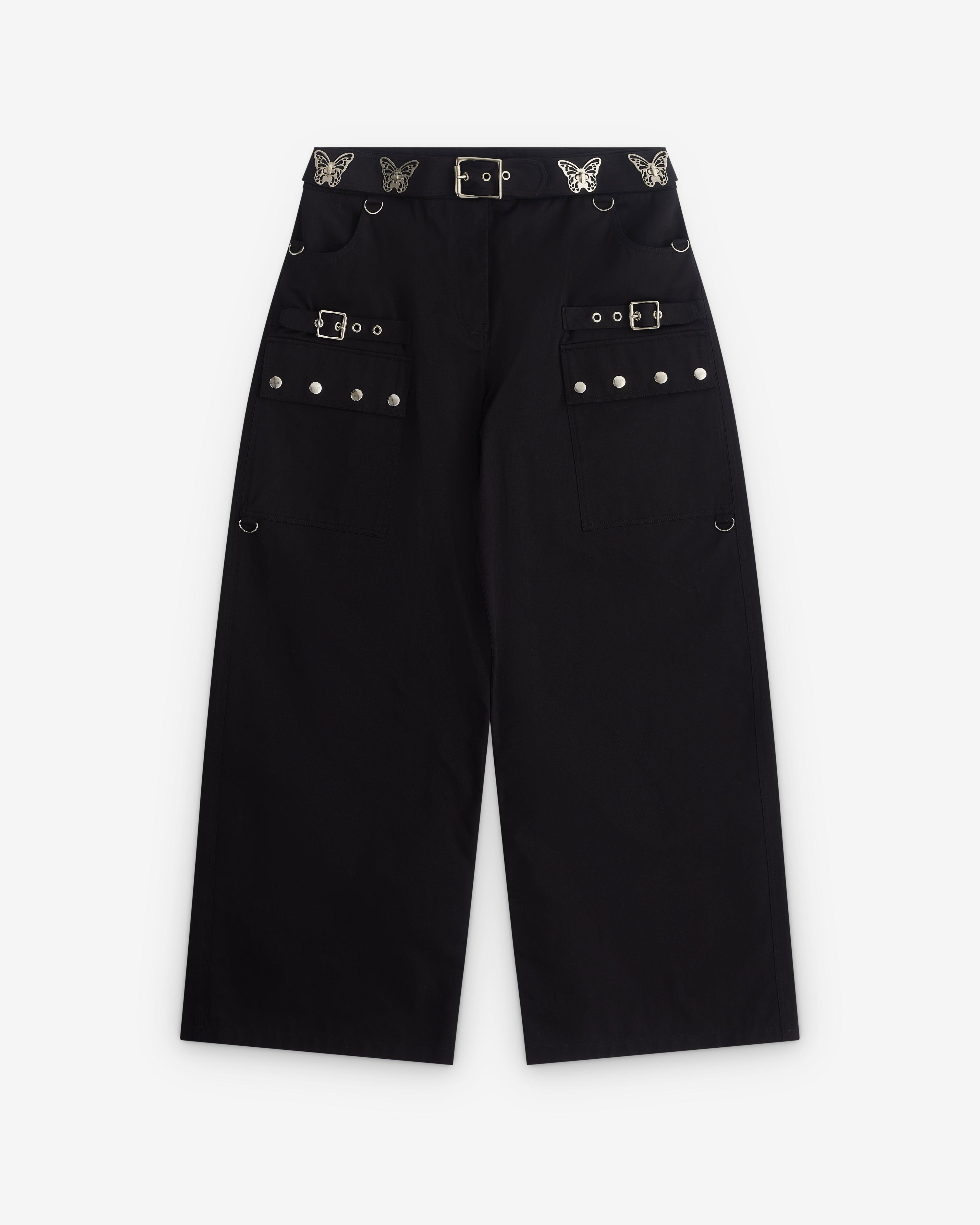 Chopova Lowena - Women’s Thunderhull Trousers - (Black) by CHOPOVA LOWENA