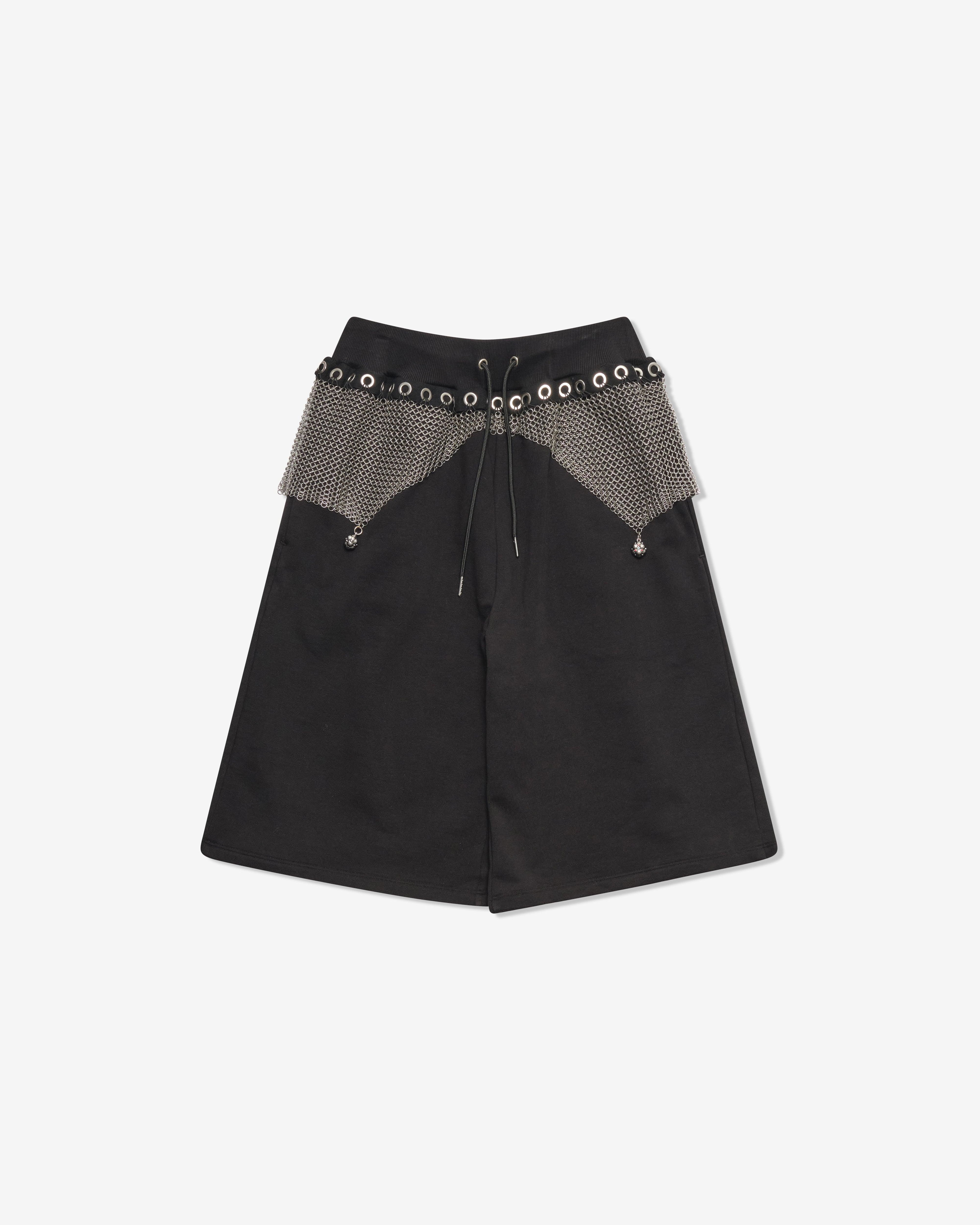 Chopova Lowena - Women's Titan Chainmail Shorts - (Black/Silver) by CHOPOVA LOWENA
