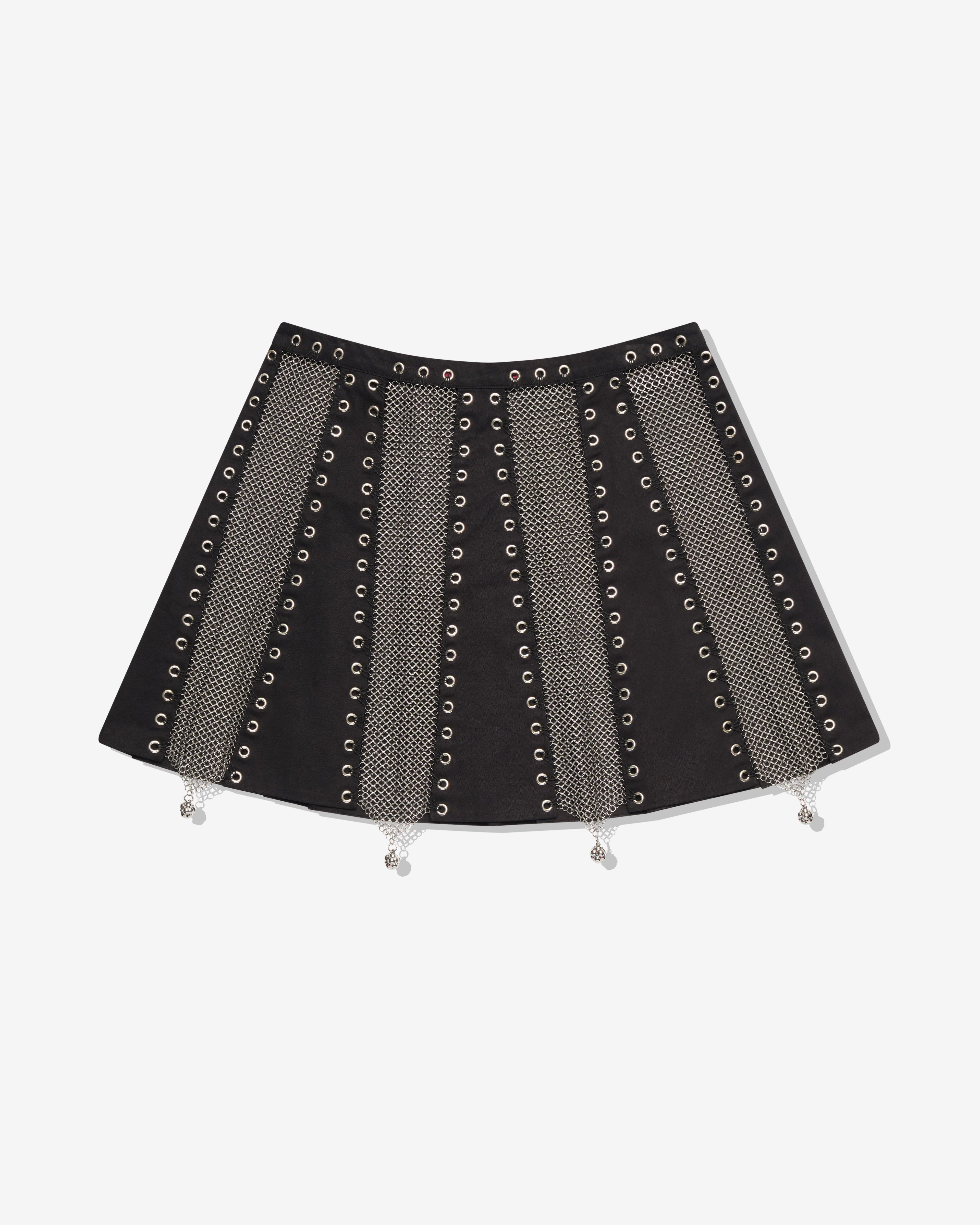 Chopova Lowena - Women's Titan Chainmail Skirt - (Black) by CHOPOVA LOWENA