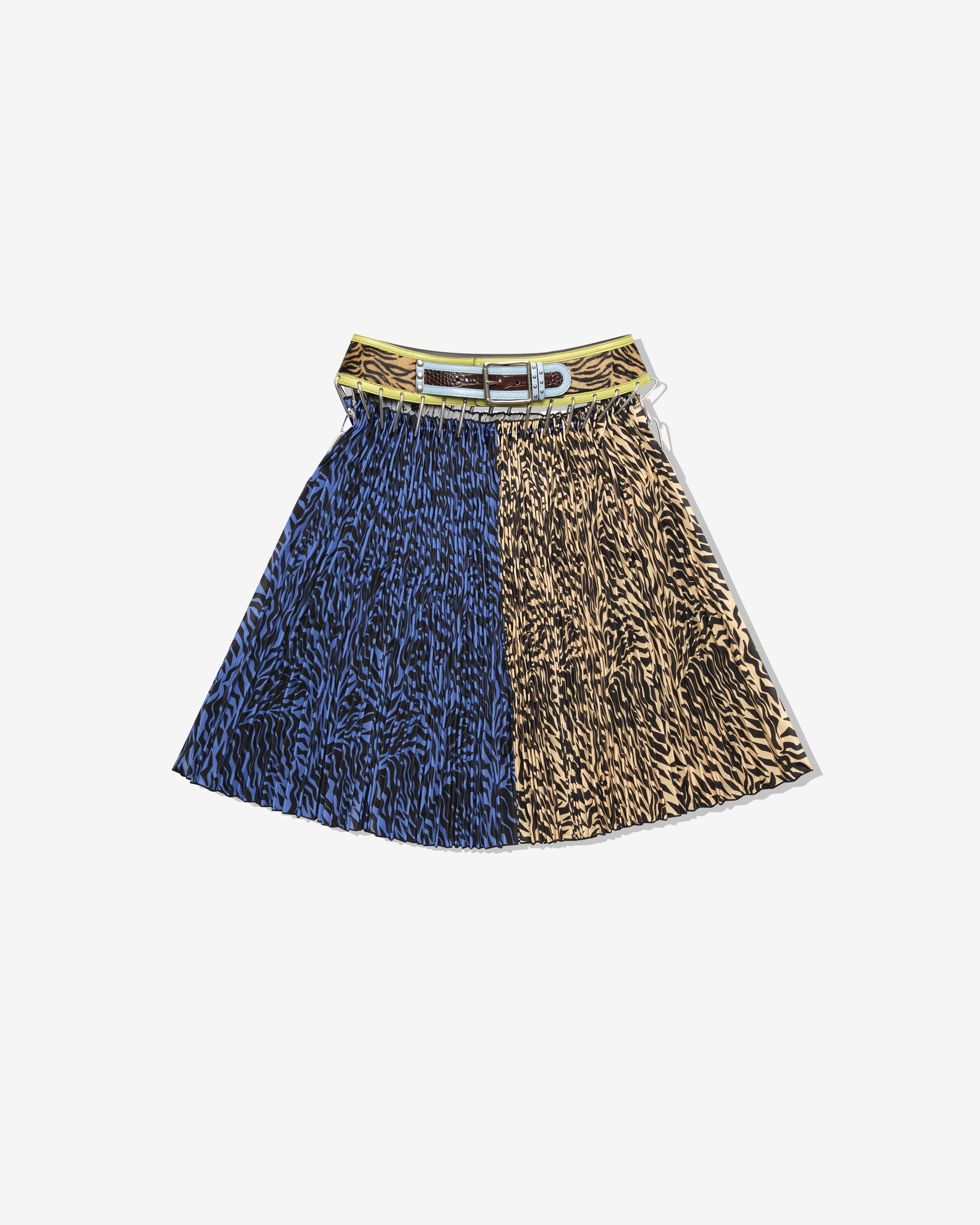 Chopova Lowena - Women's Totally Tiger Knee Carabiner Skirt - (Multi) by CHOPOVA LOWENA