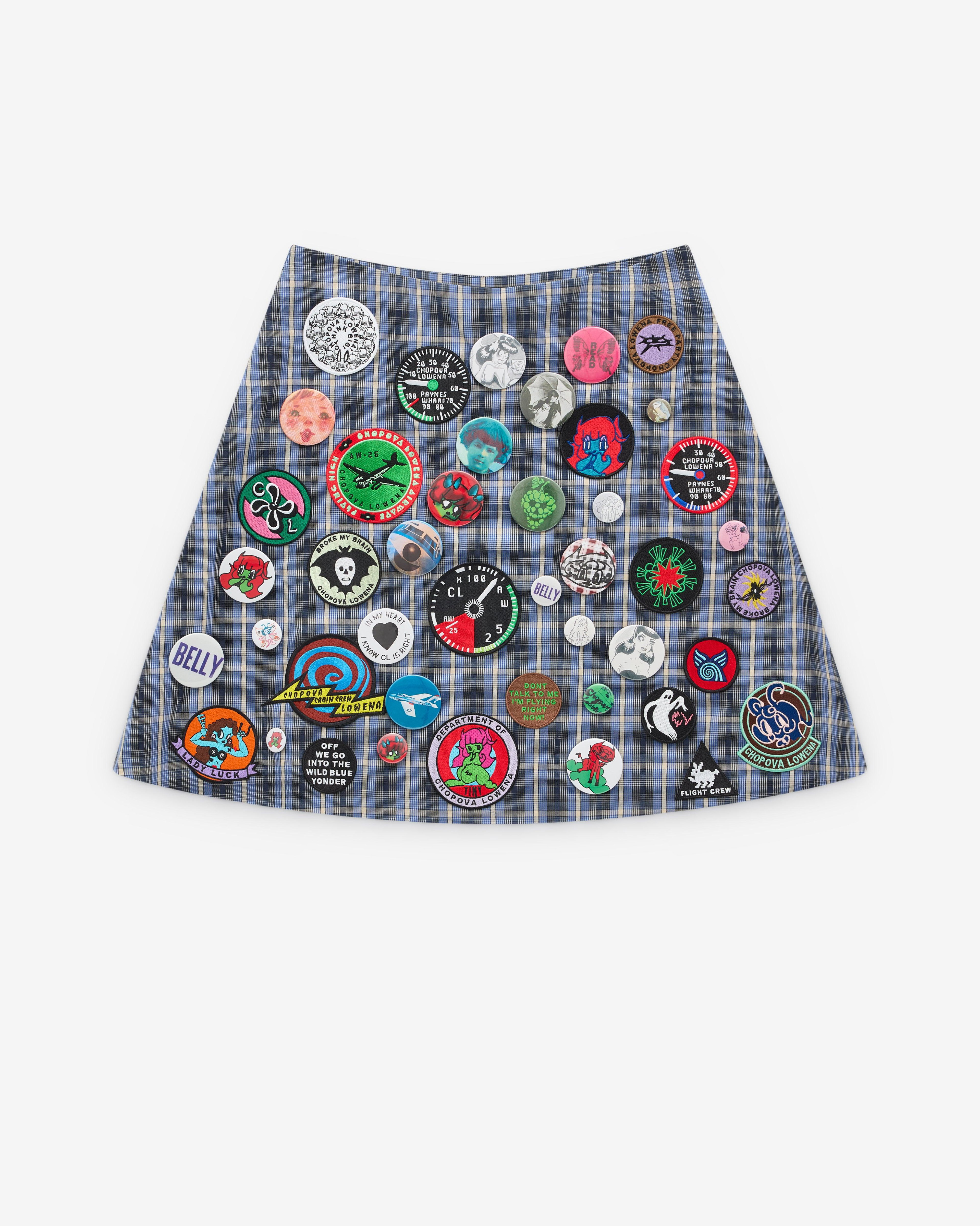 Chopova Lowena - Women’s Wicko Knee Skirt - (Multi) by CHOPOVA LOWENA