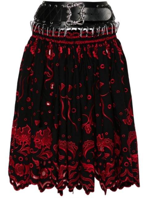 Ida Carabiner midi skirt by CHOPOVA LOWENA
